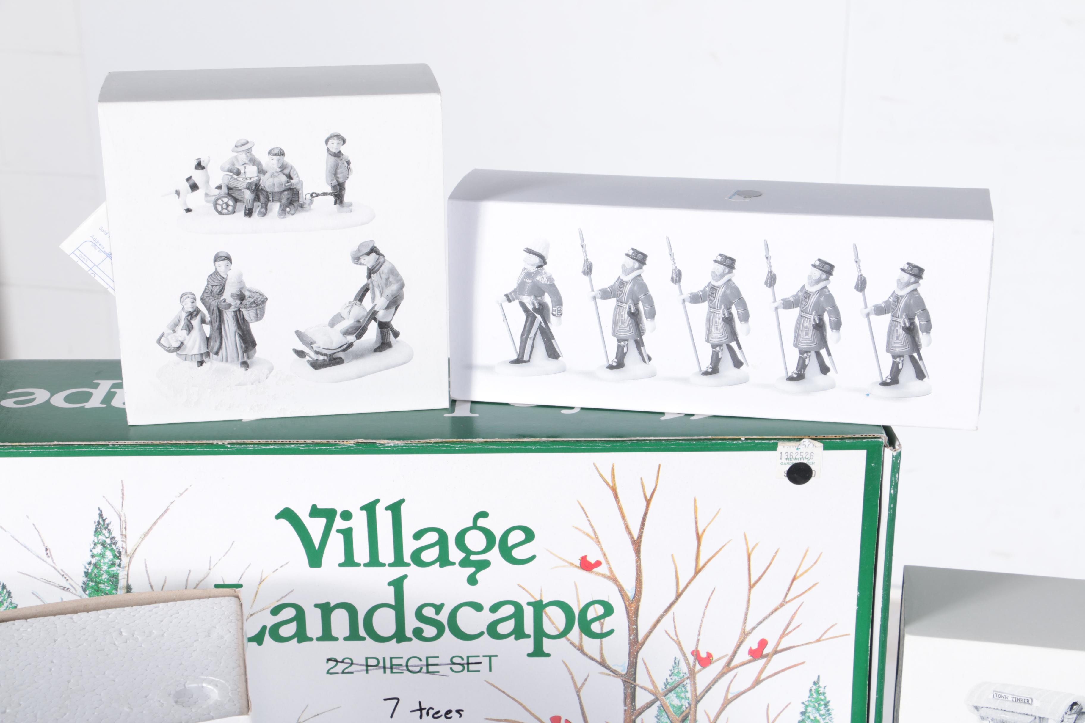 Department 56 Christmas Houses Including "Browning Cottage"