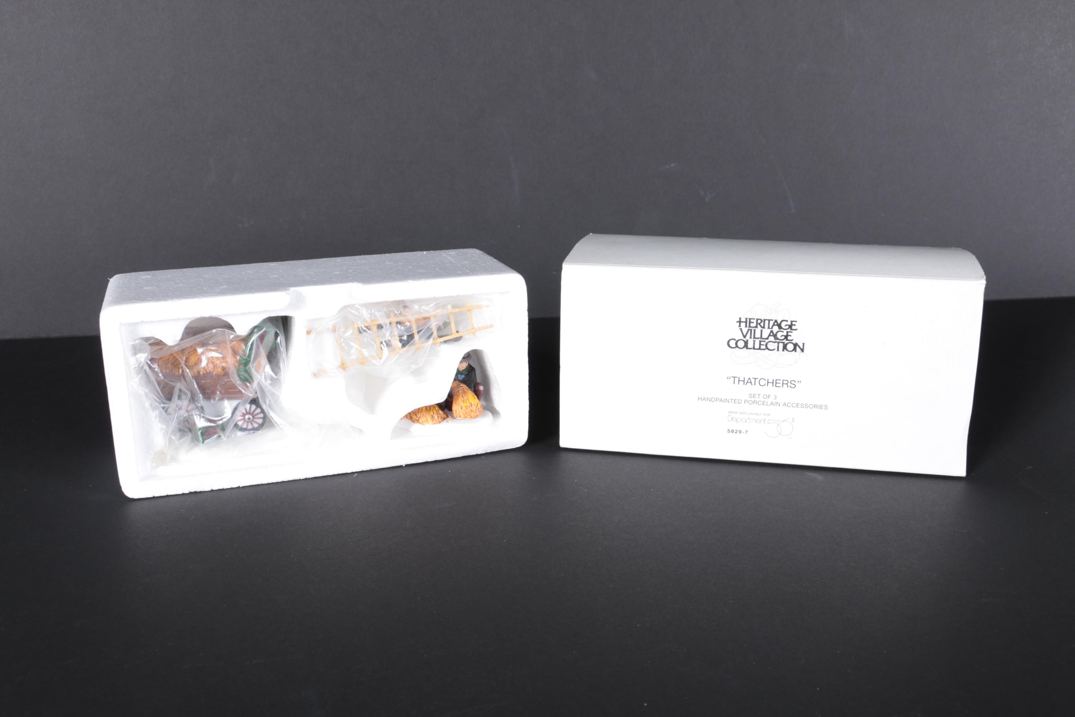 Department 56 Christmas Houses Including "Browning Cottage"