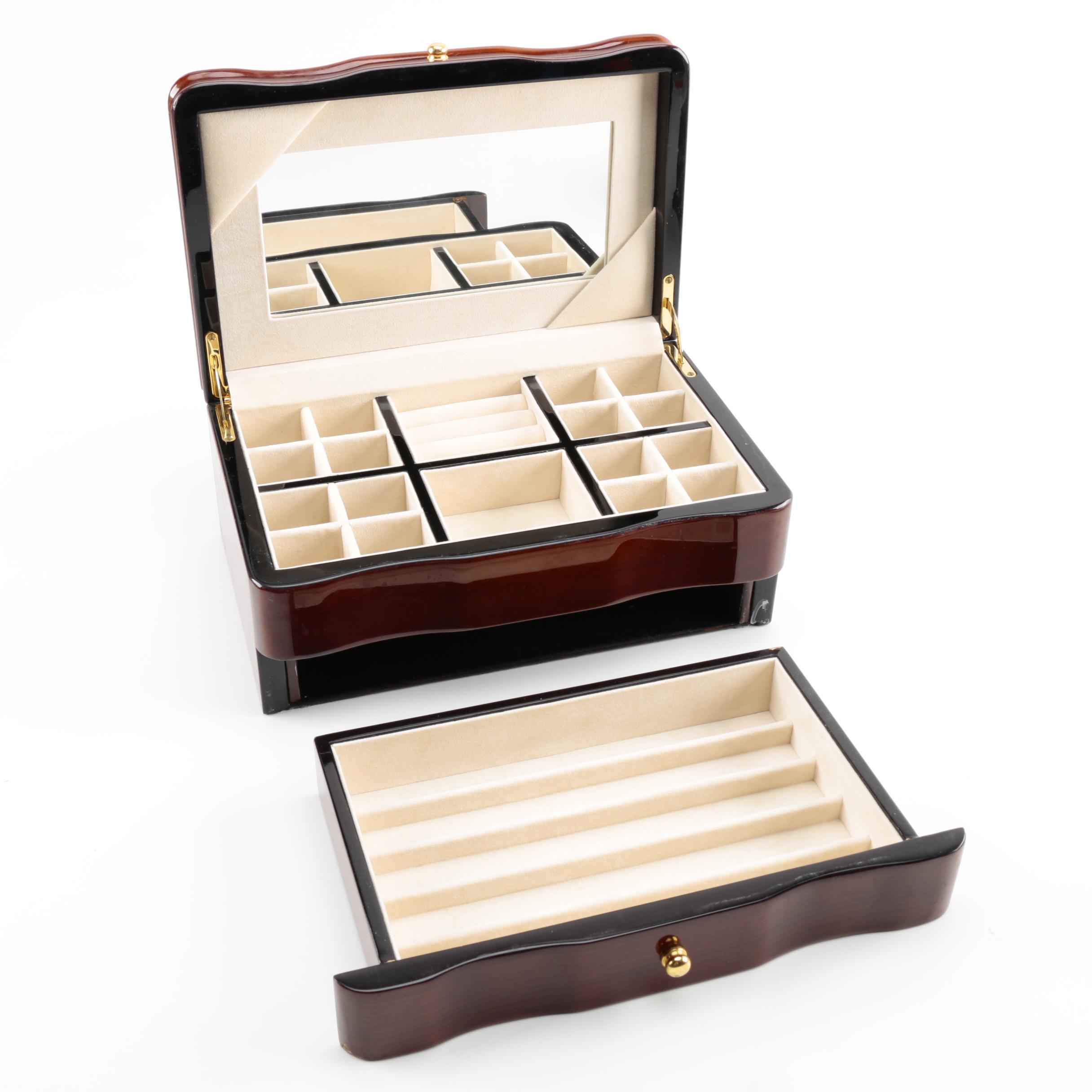 Three Jewelry Boxes