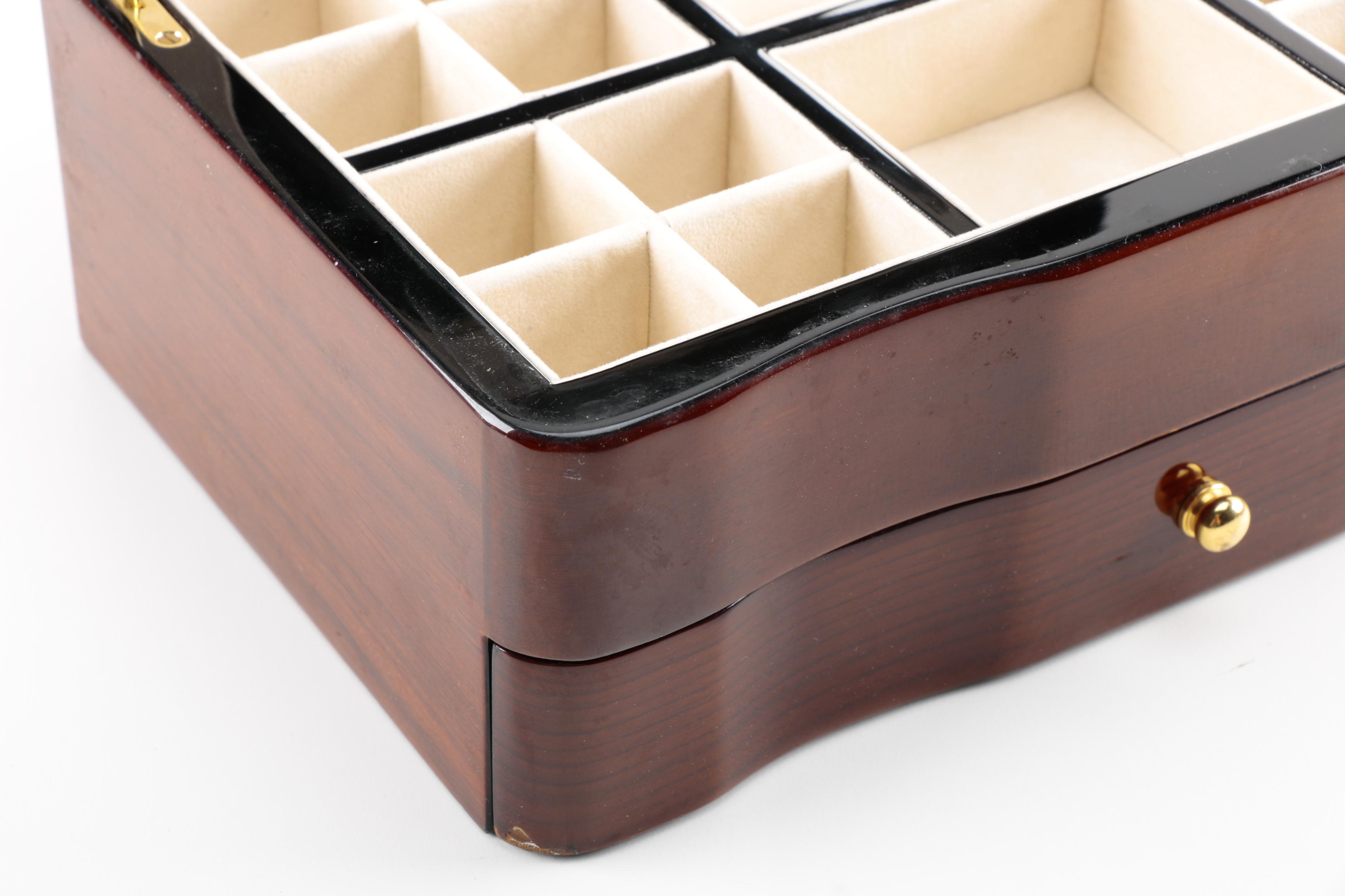 Three Jewelry Boxes