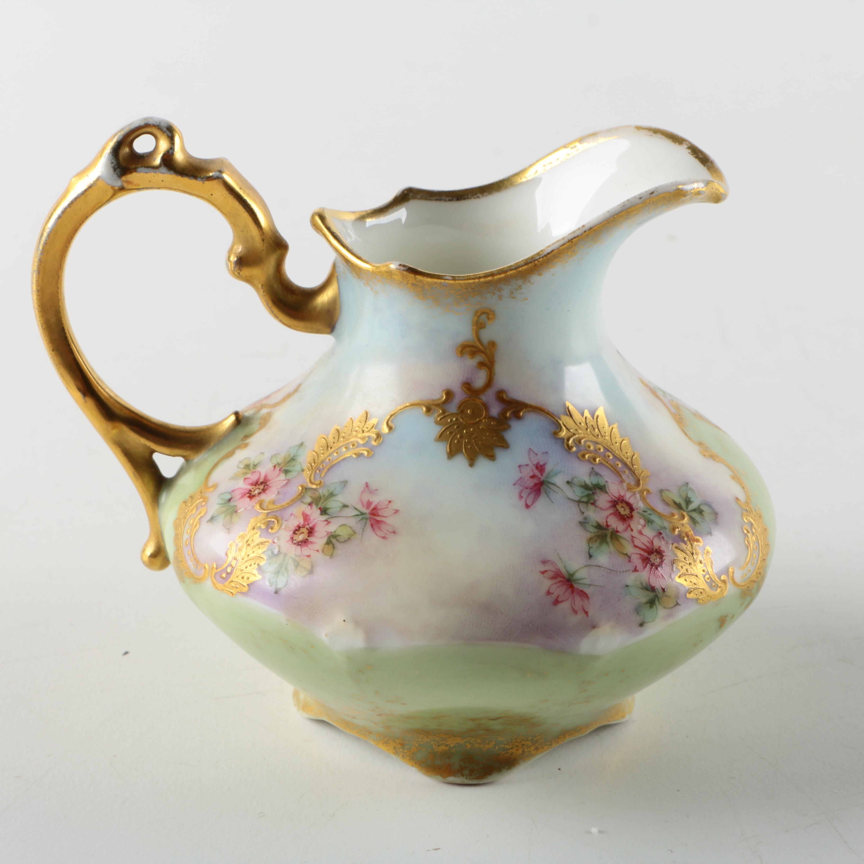 French Limoges Sugar and Creamer Set