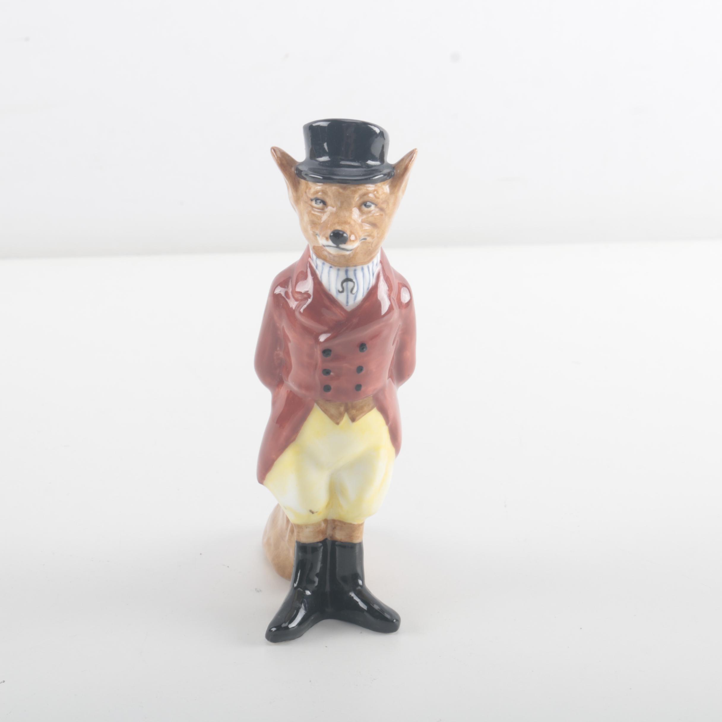 Royal Doulton Porcelain Fox Figurine