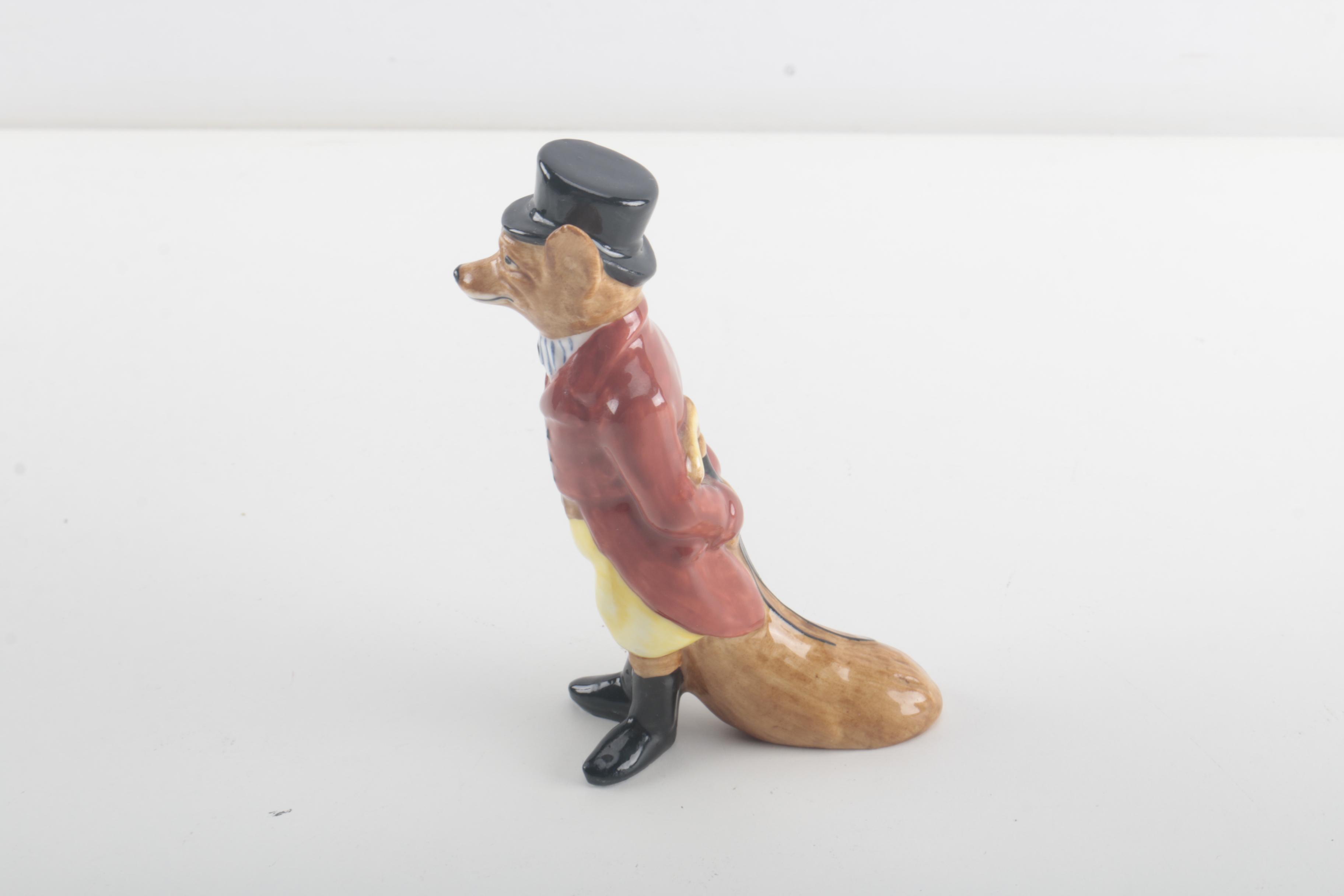 Royal Doulton Porcelain Fox Figurine