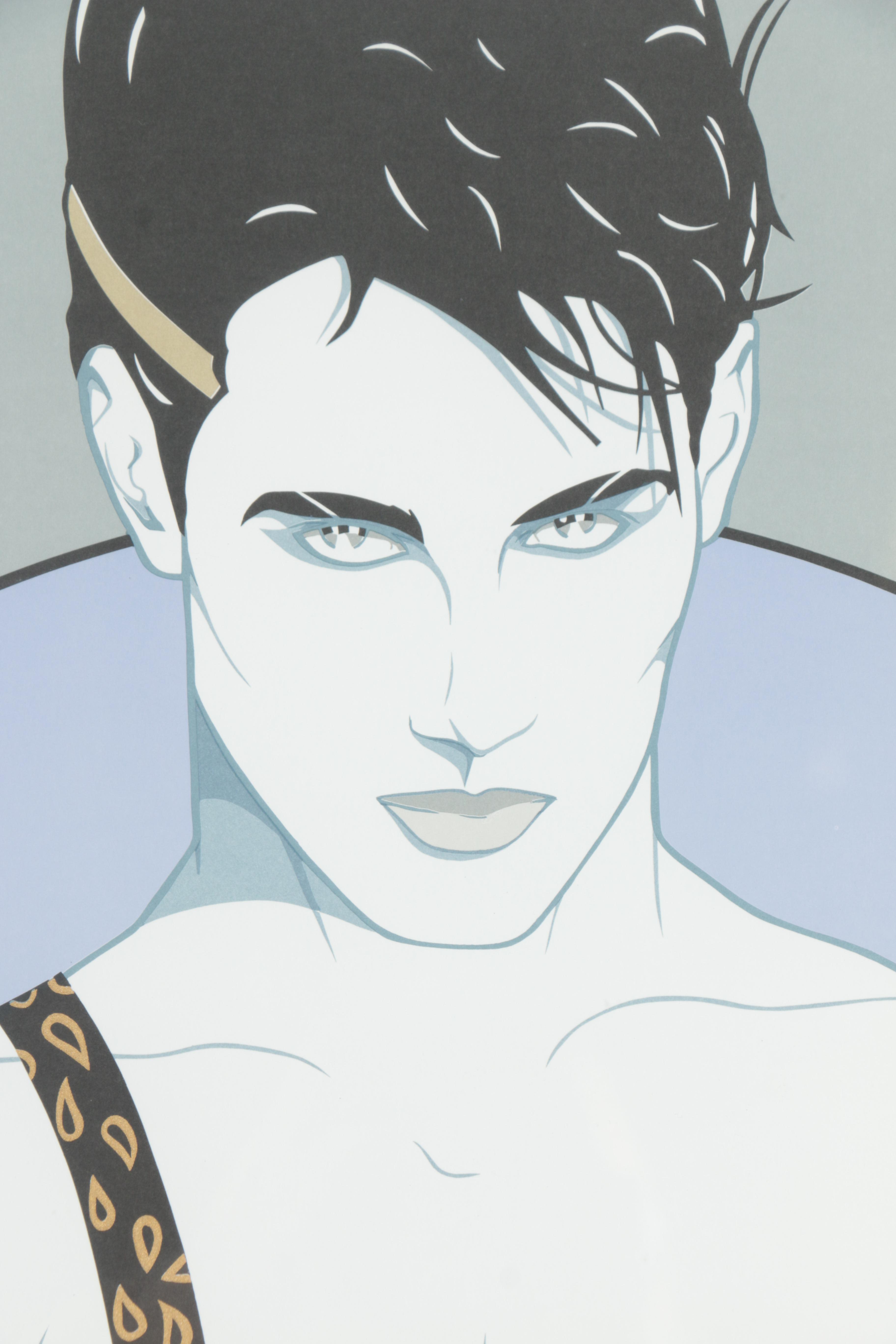 Steve Leal Serigraph Print on Paper "Adam"