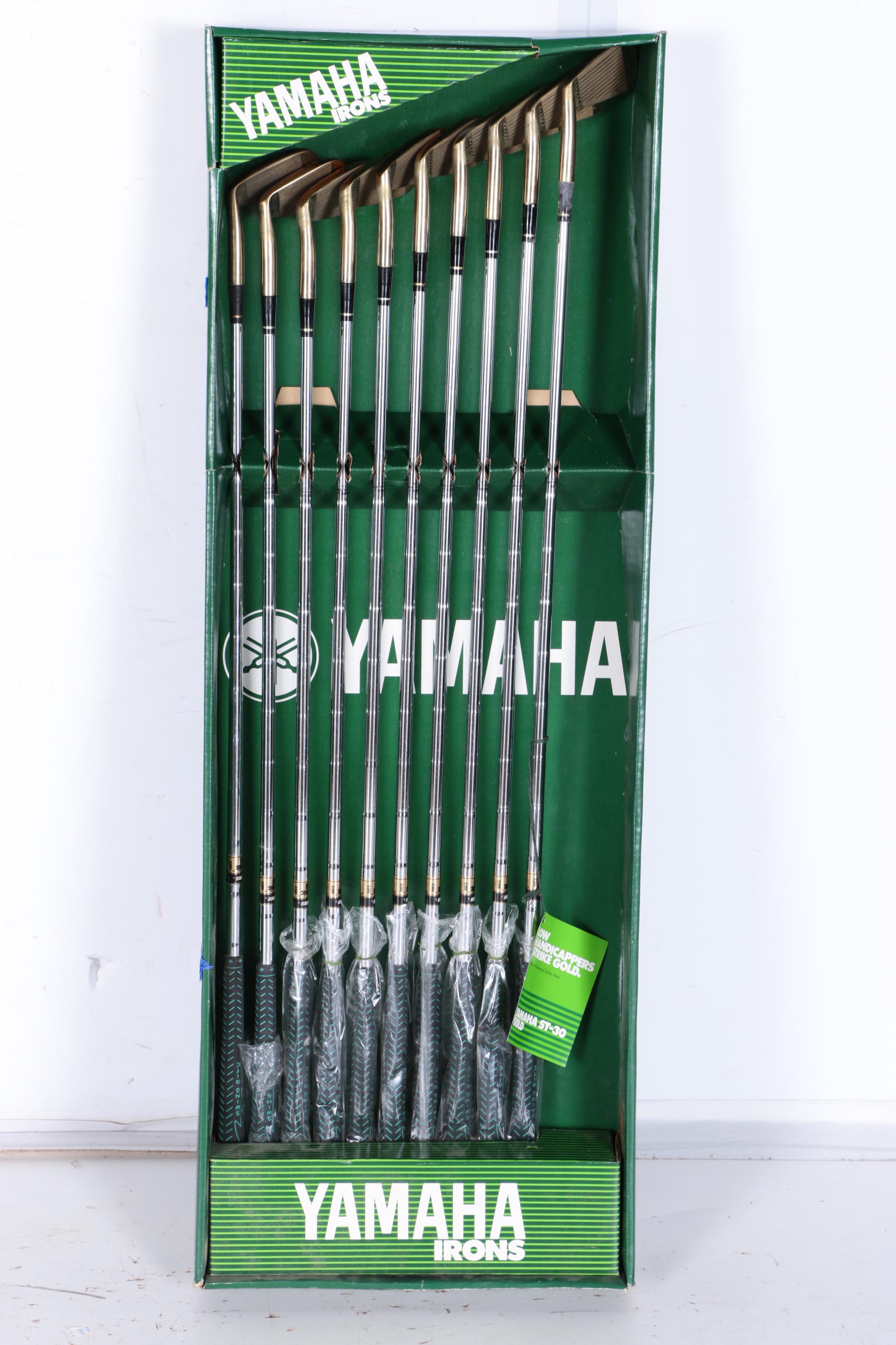Vintage Yamaha ST-30 "Gold" Aluminum Bronze ST-30 Golf Irons