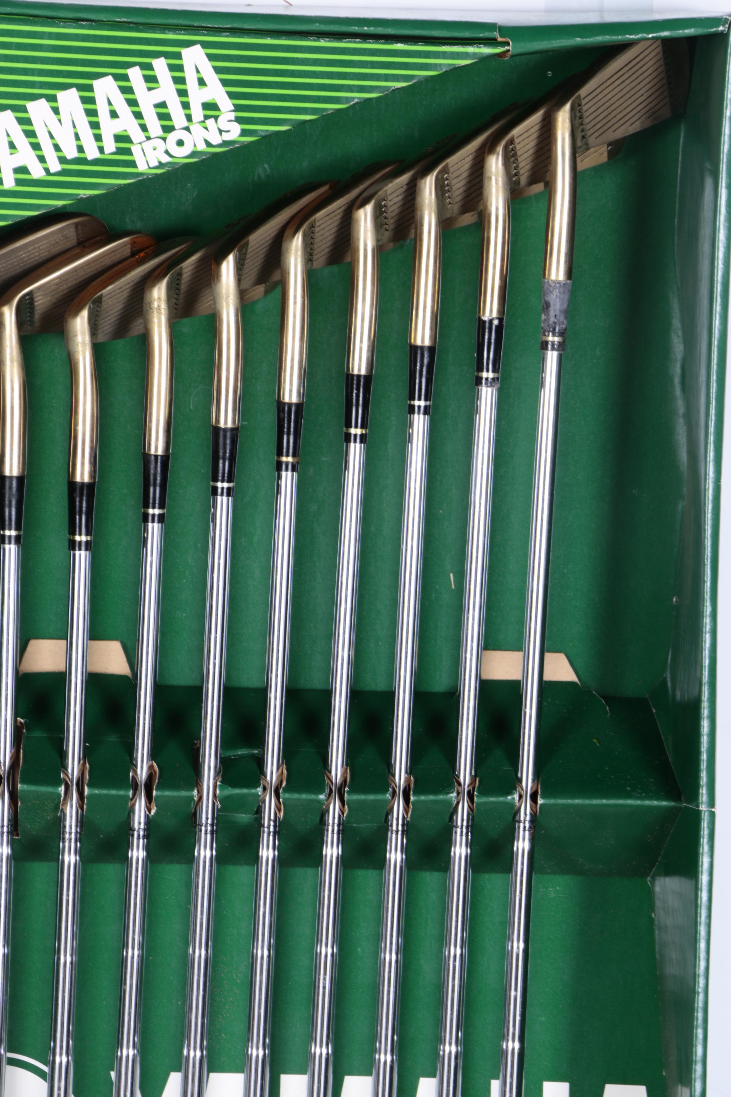 Vintage Yamaha ST-30 "Gold" Aluminum Bronze ST-30 Golf Irons