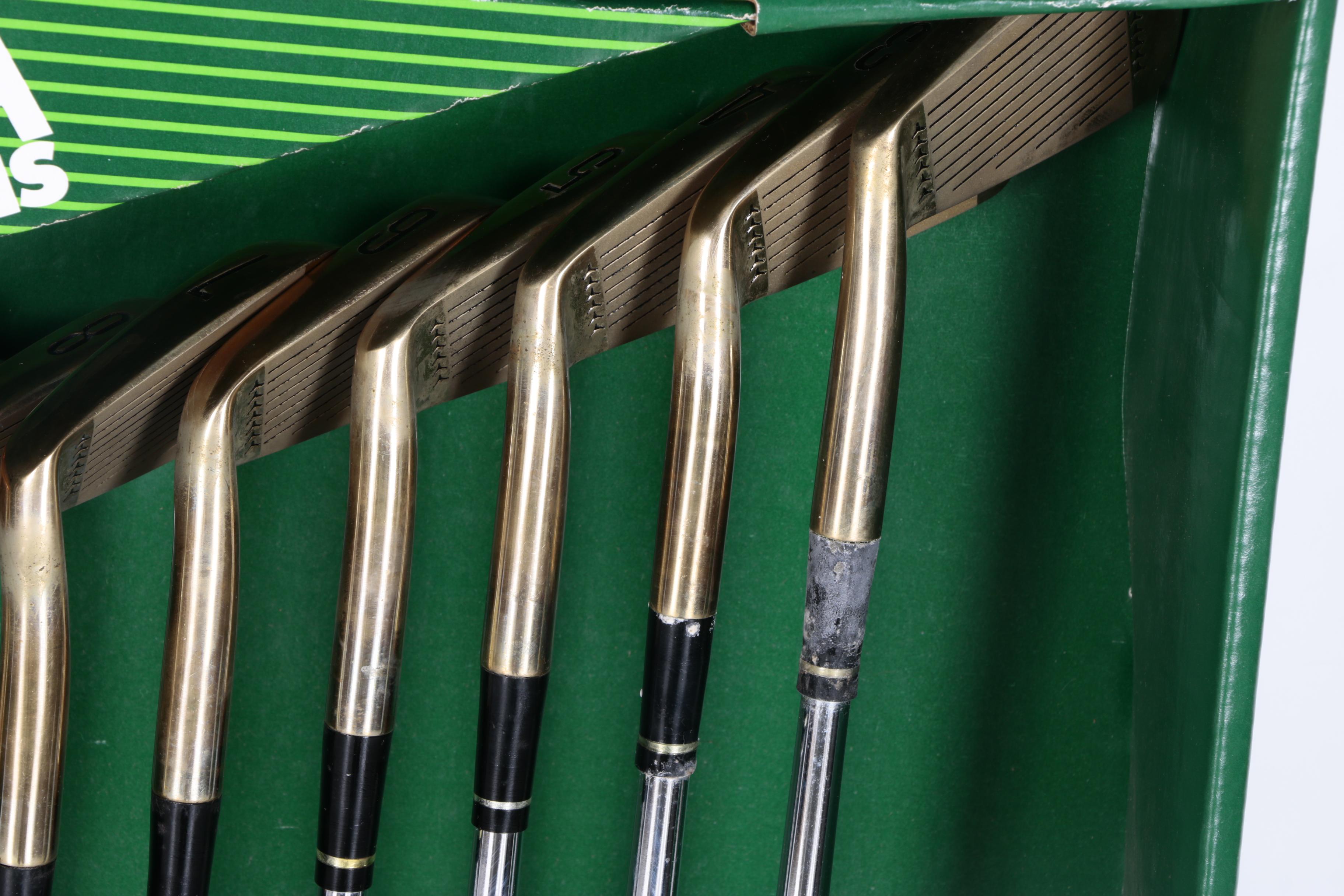 Vintage Yamaha ST-30 "Gold" Aluminum Bronze ST-30 Golf Irons