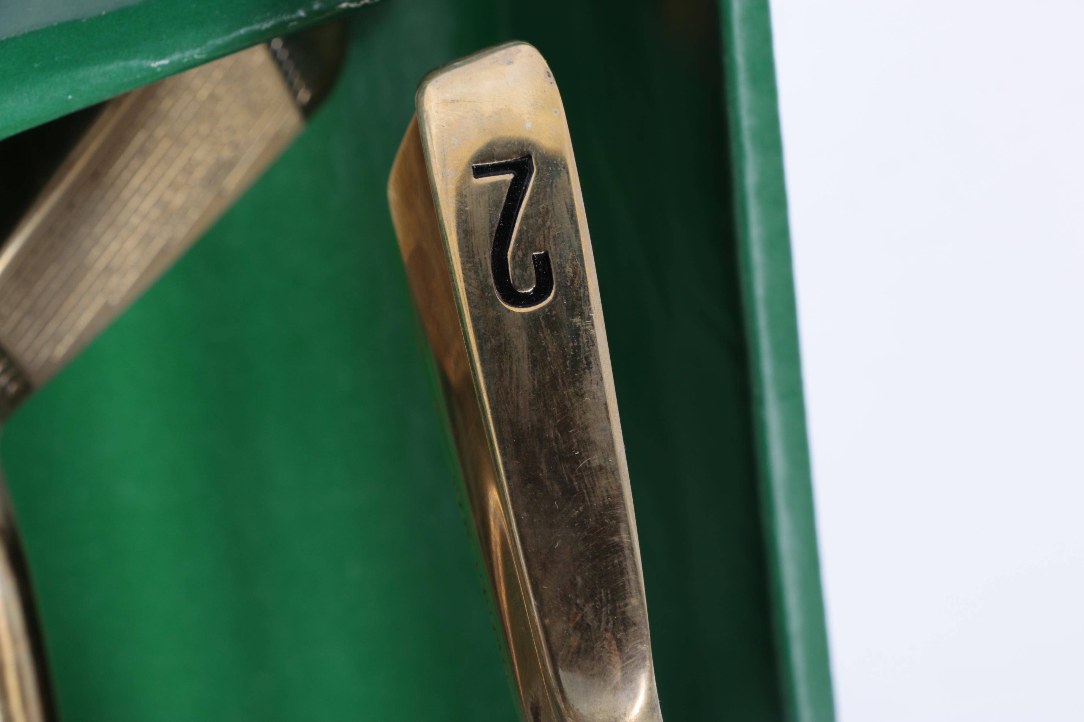 Vintage Yamaha ST-30 "Gold" Aluminum Bronze ST-30 Golf Irons