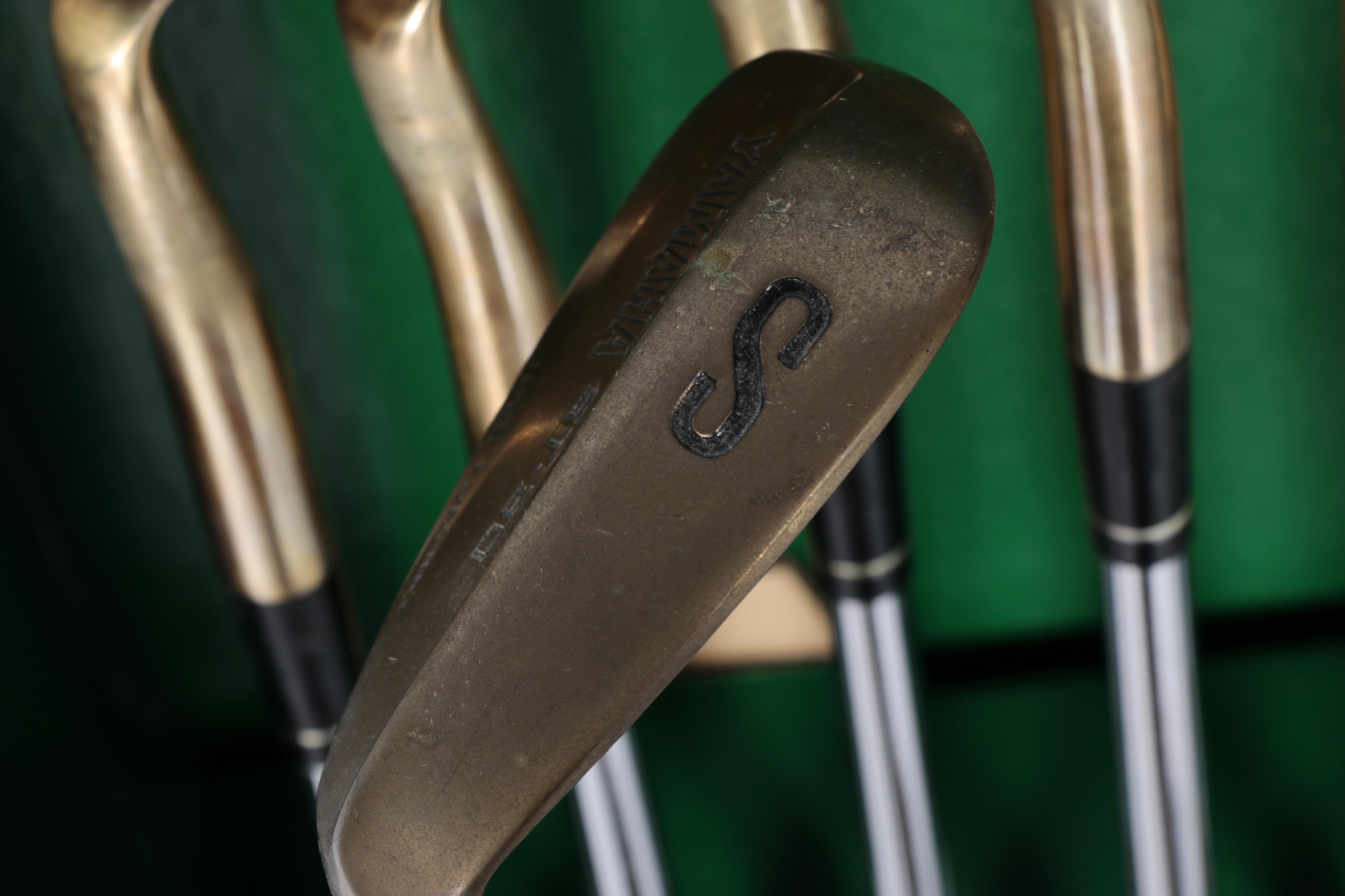 Vintage Yamaha ST-30 "Gold" Aluminum Bronze ST-30 Golf Irons