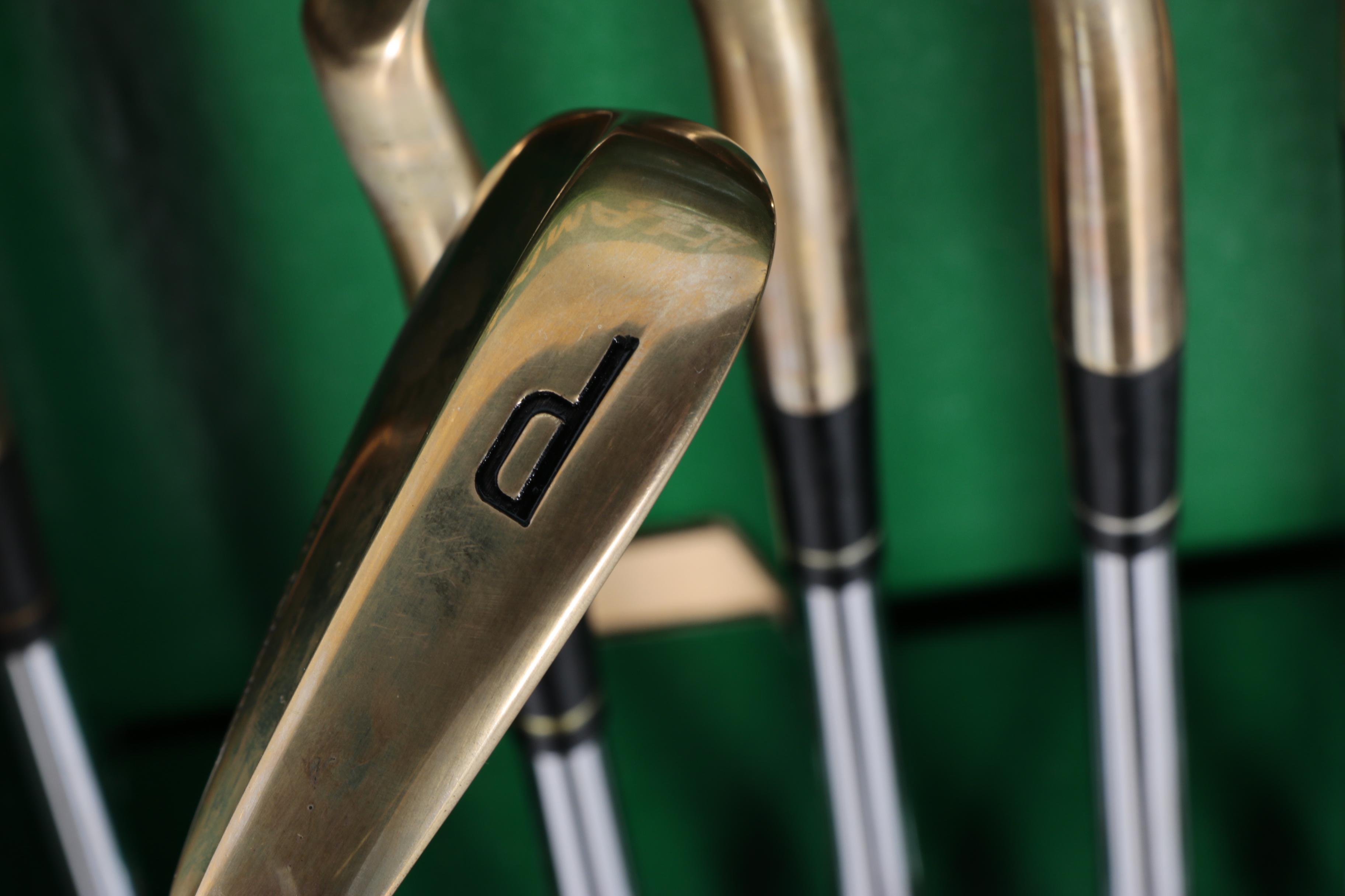 Vintage Yamaha ST-30 "Gold" Aluminum Bronze ST-30 Golf Irons