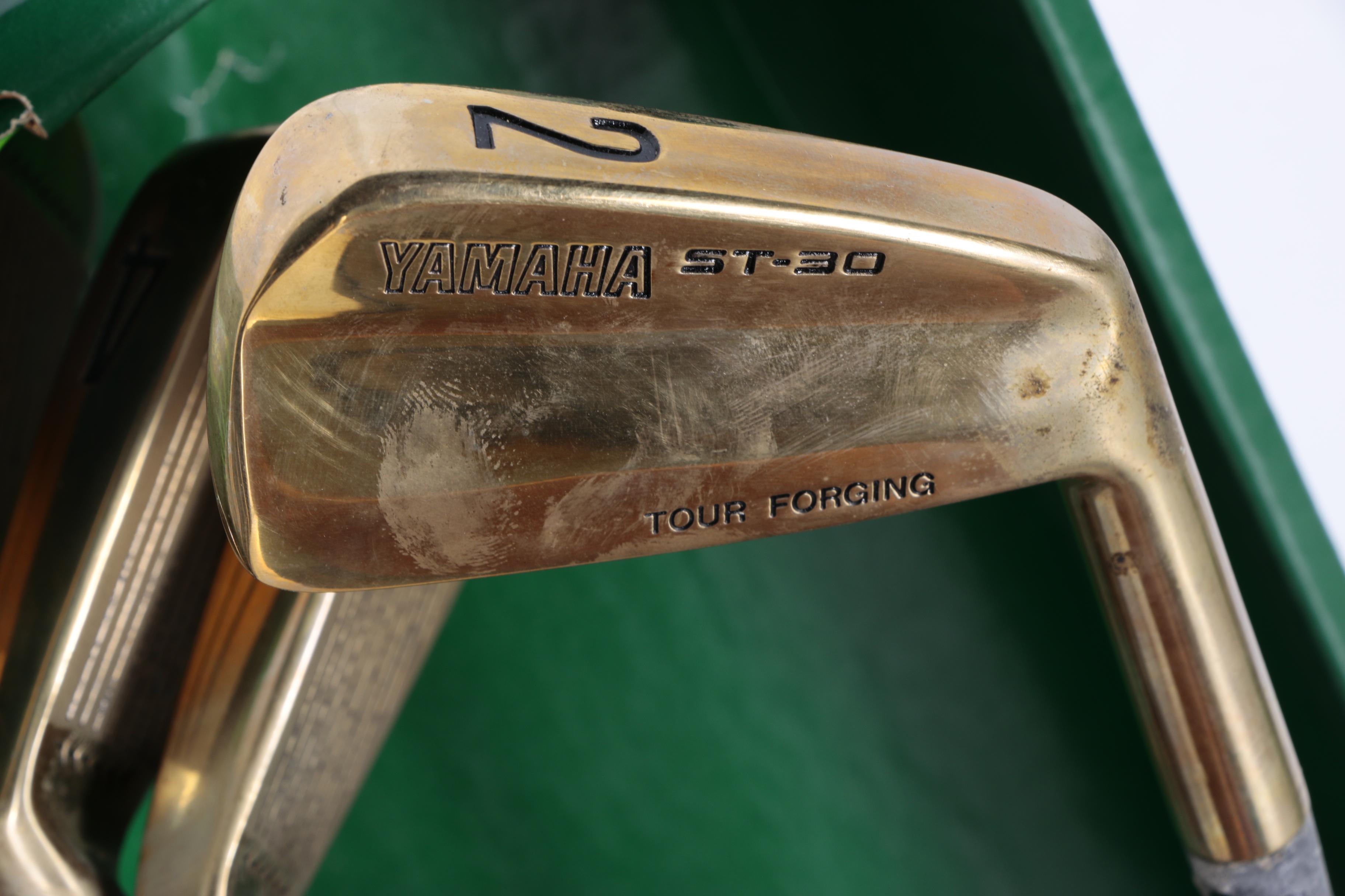 Vintage Yamaha ST-30 "Gold" Aluminum Bronze ST-30 Golf Irons