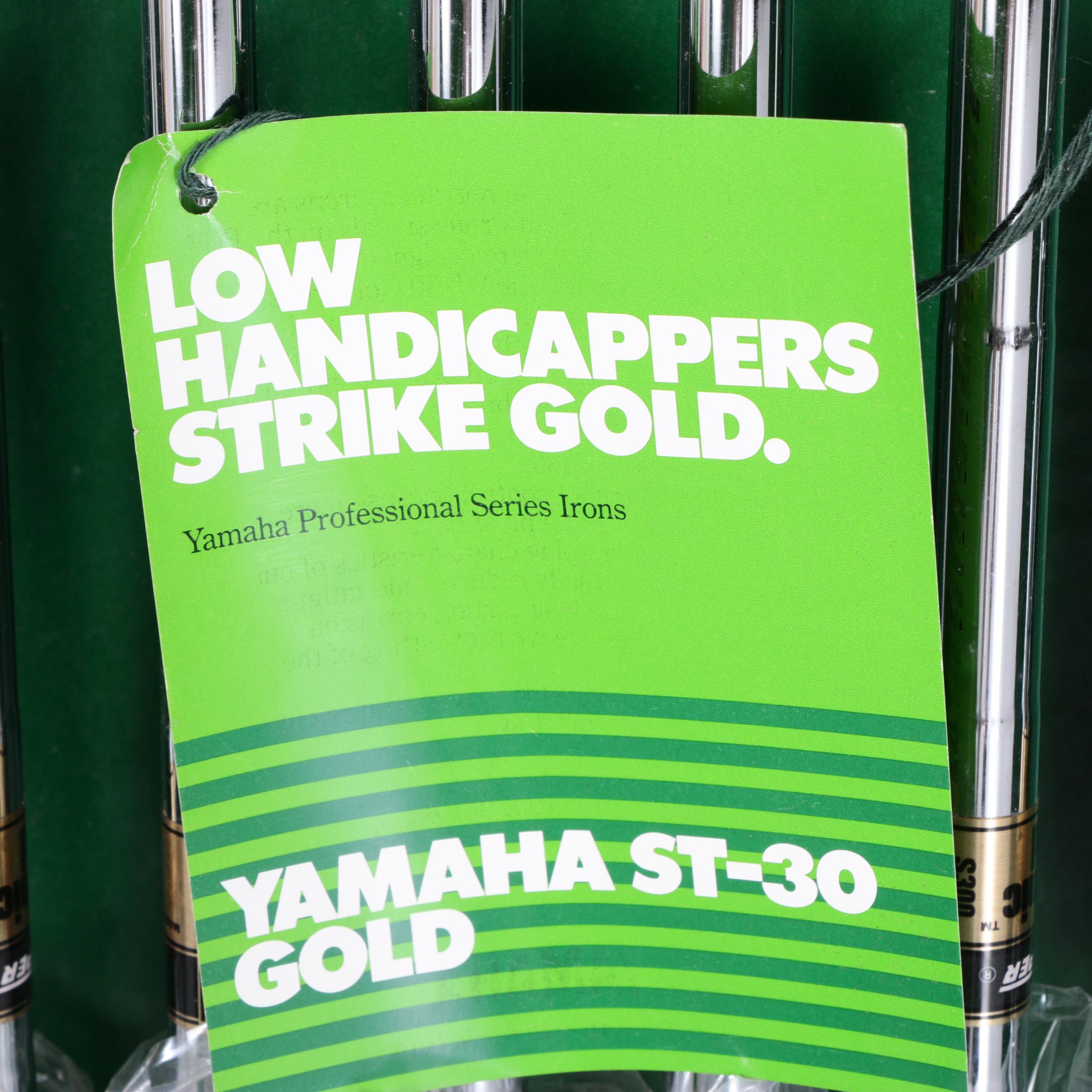 Vintage Yamaha ST-30 "Gold" Aluminum Bronze ST-30 Golf Irons