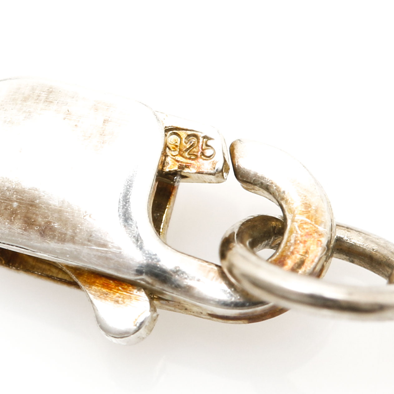 Vintage Cameo With Sterling Silver Rolo Chain