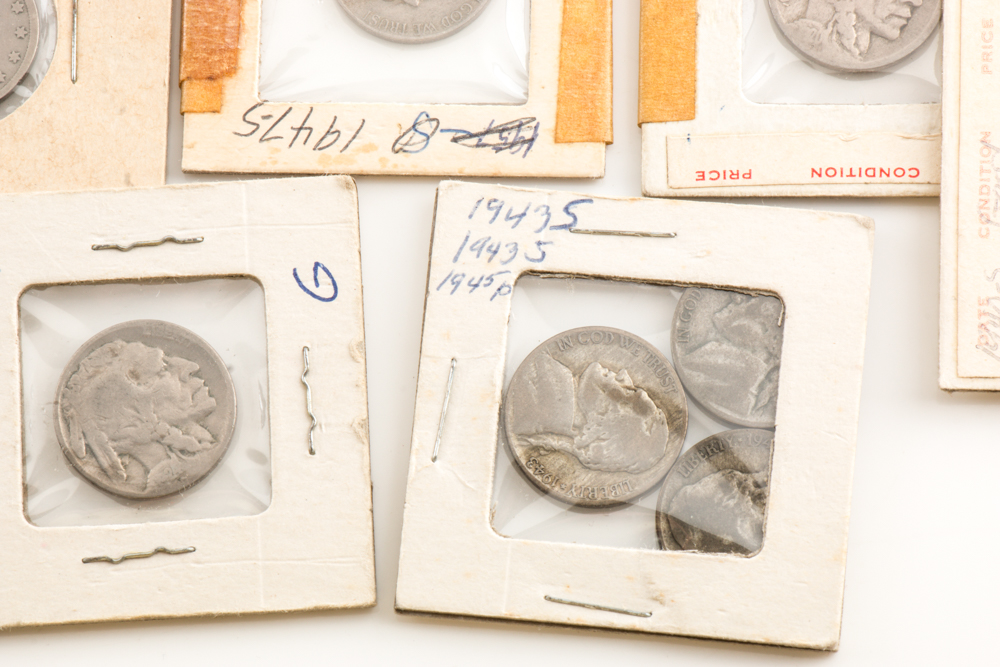 Assortment of Vintage and Antique U.S. Nickels