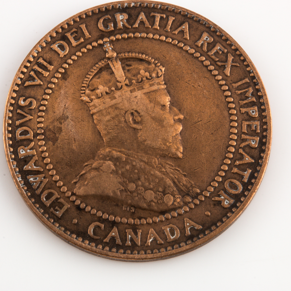 Twenty-Three Vintage and Antique Canadian Coins