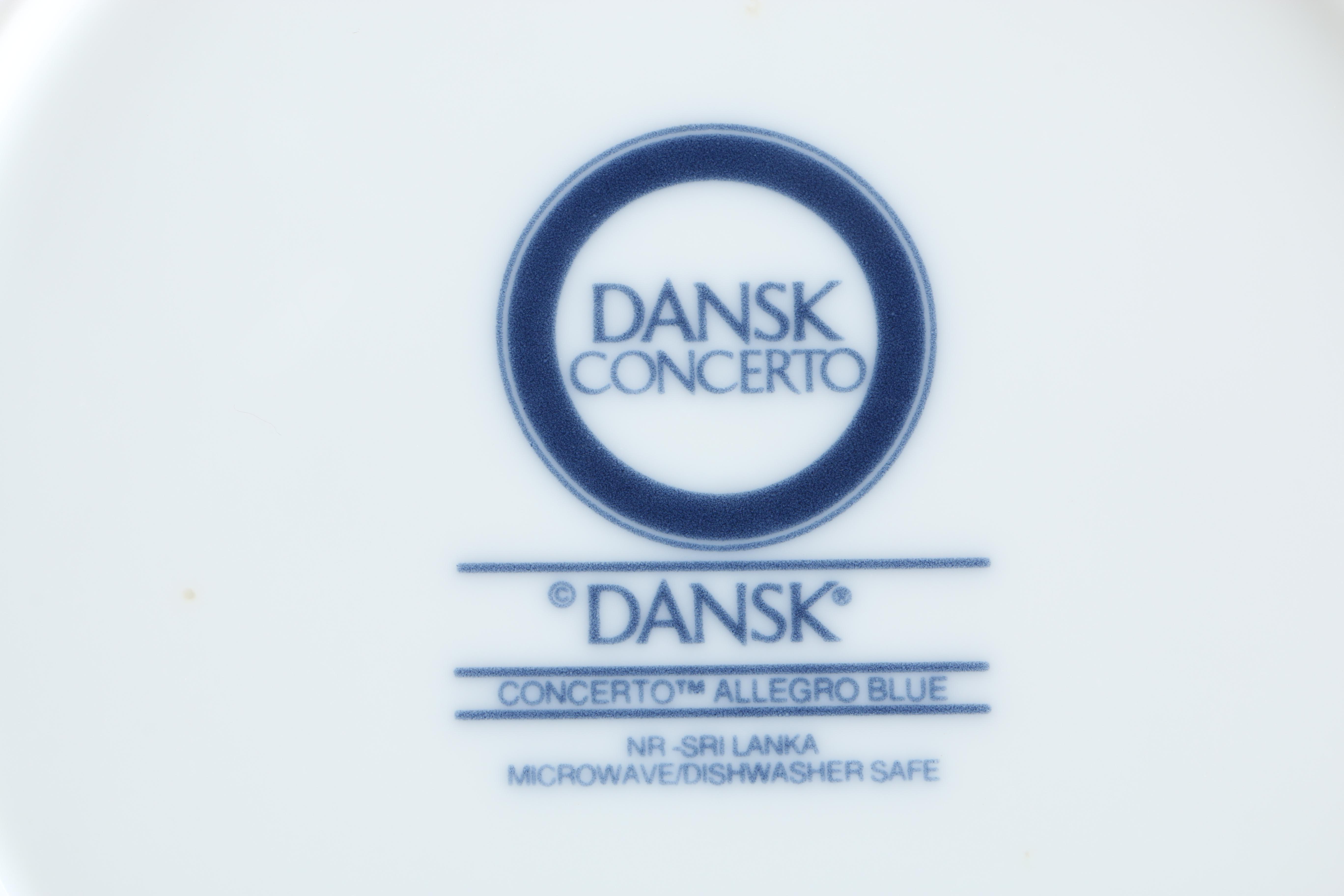 Dansk "Concerto" Ceramic Tableware