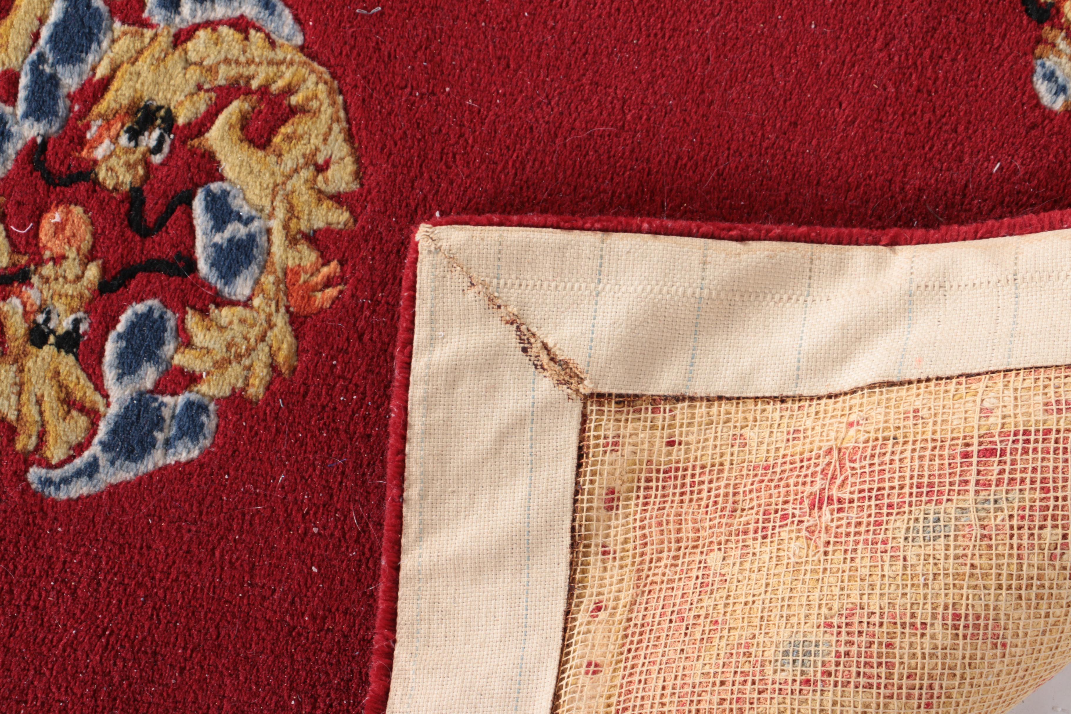 Tufted Chinese Accent Rug