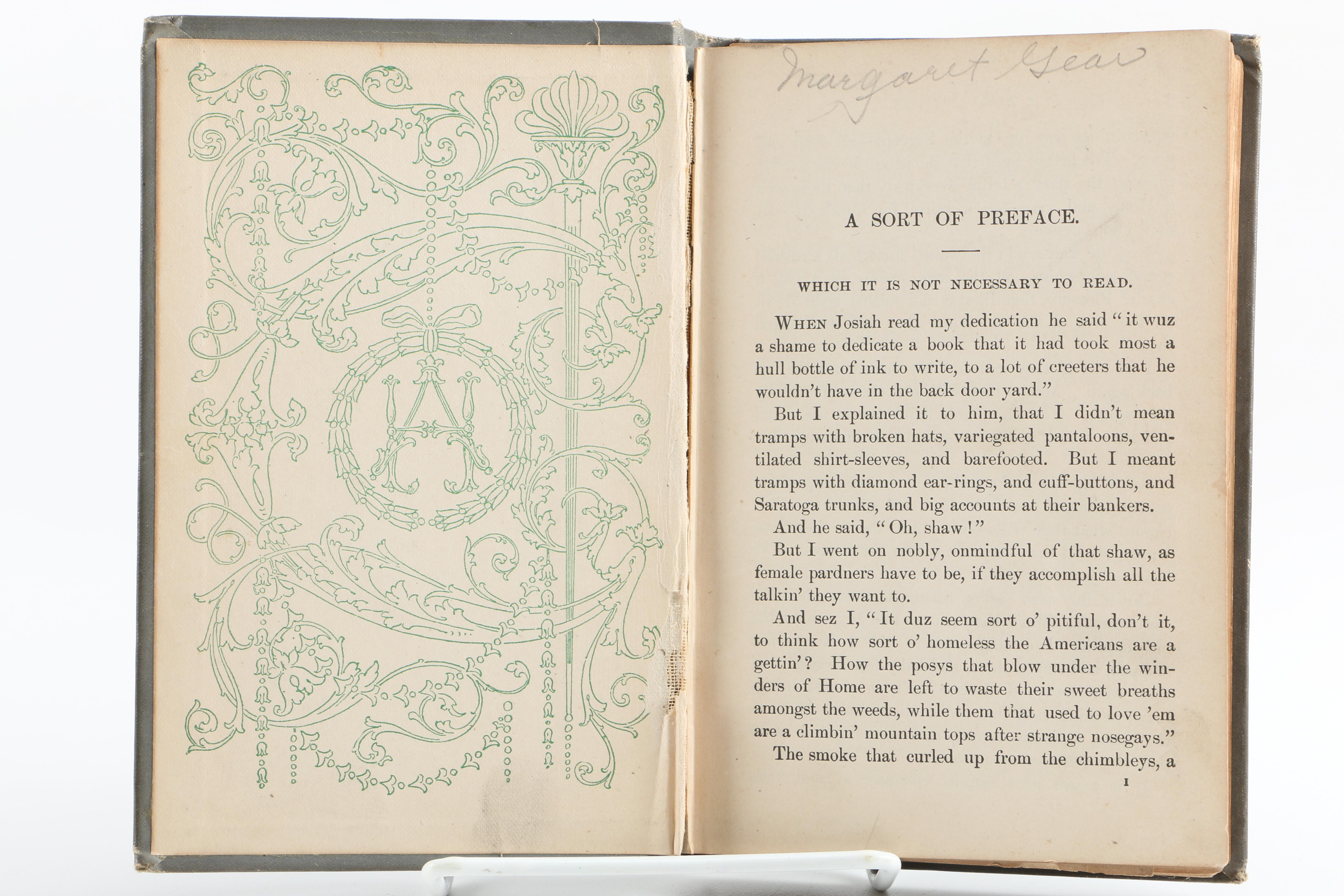 Assorted Vintage and Antique Fiction Books