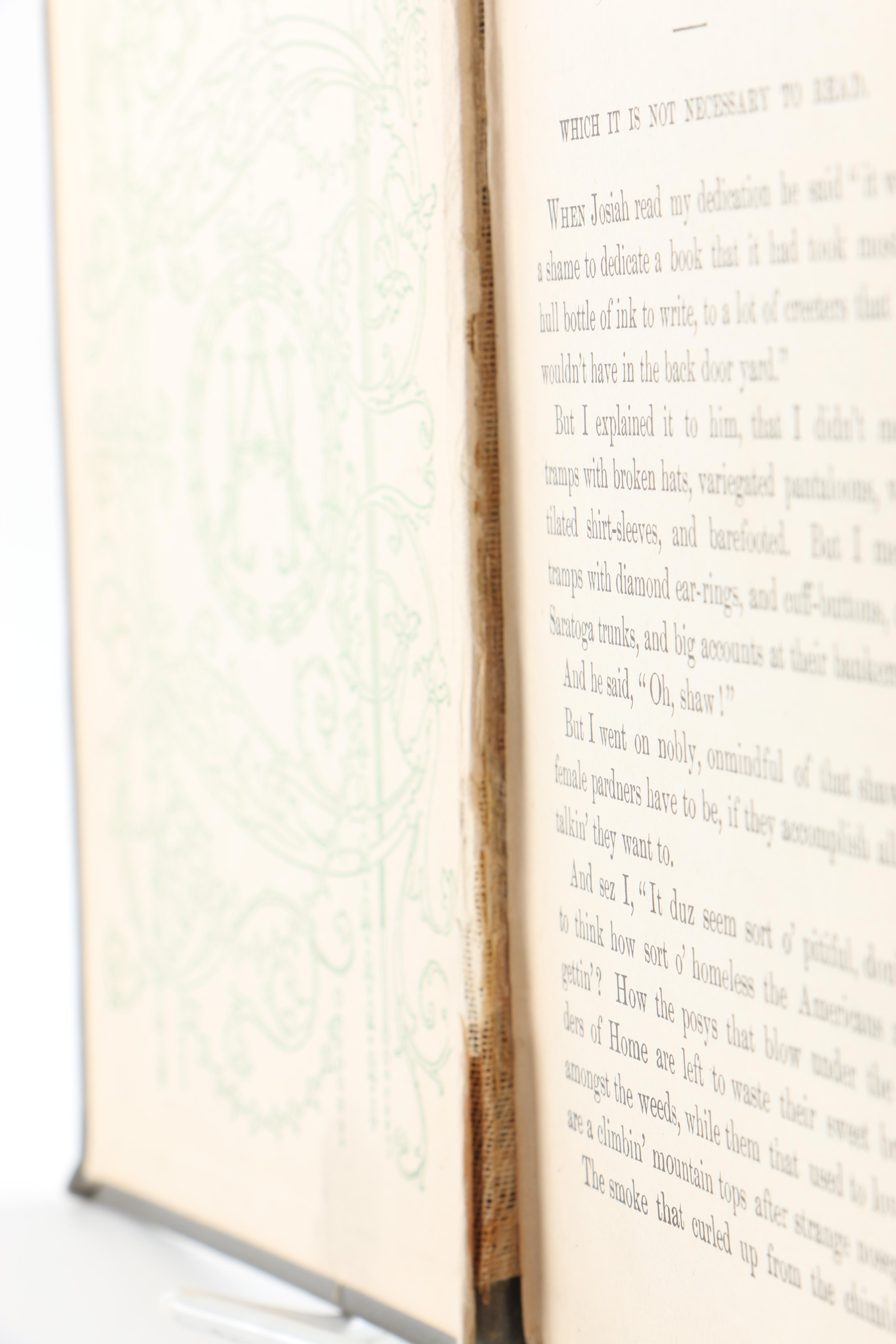 Assorted Vintage and Antique Fiction Books