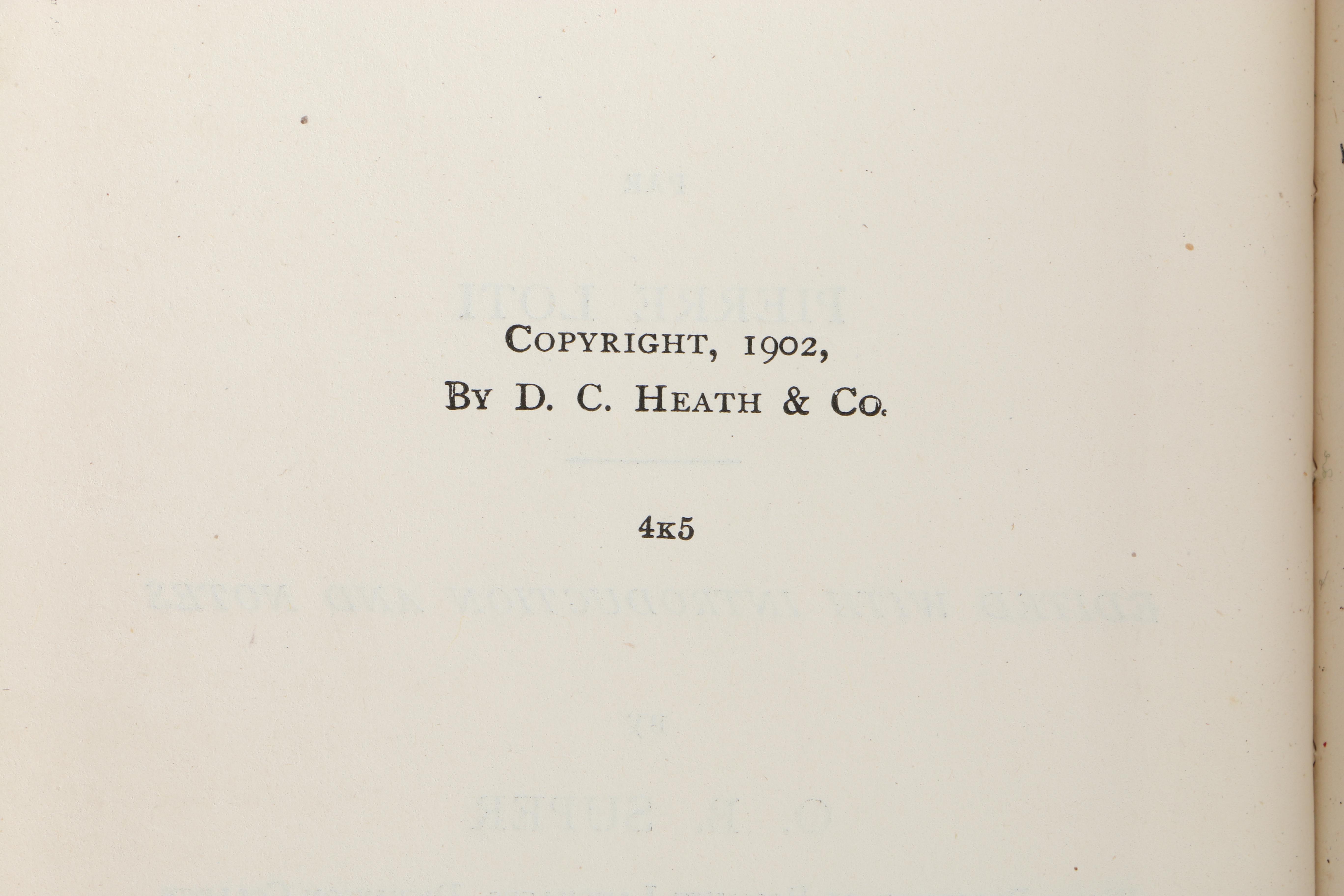 Assorted Vintage and Antique Fiction Books