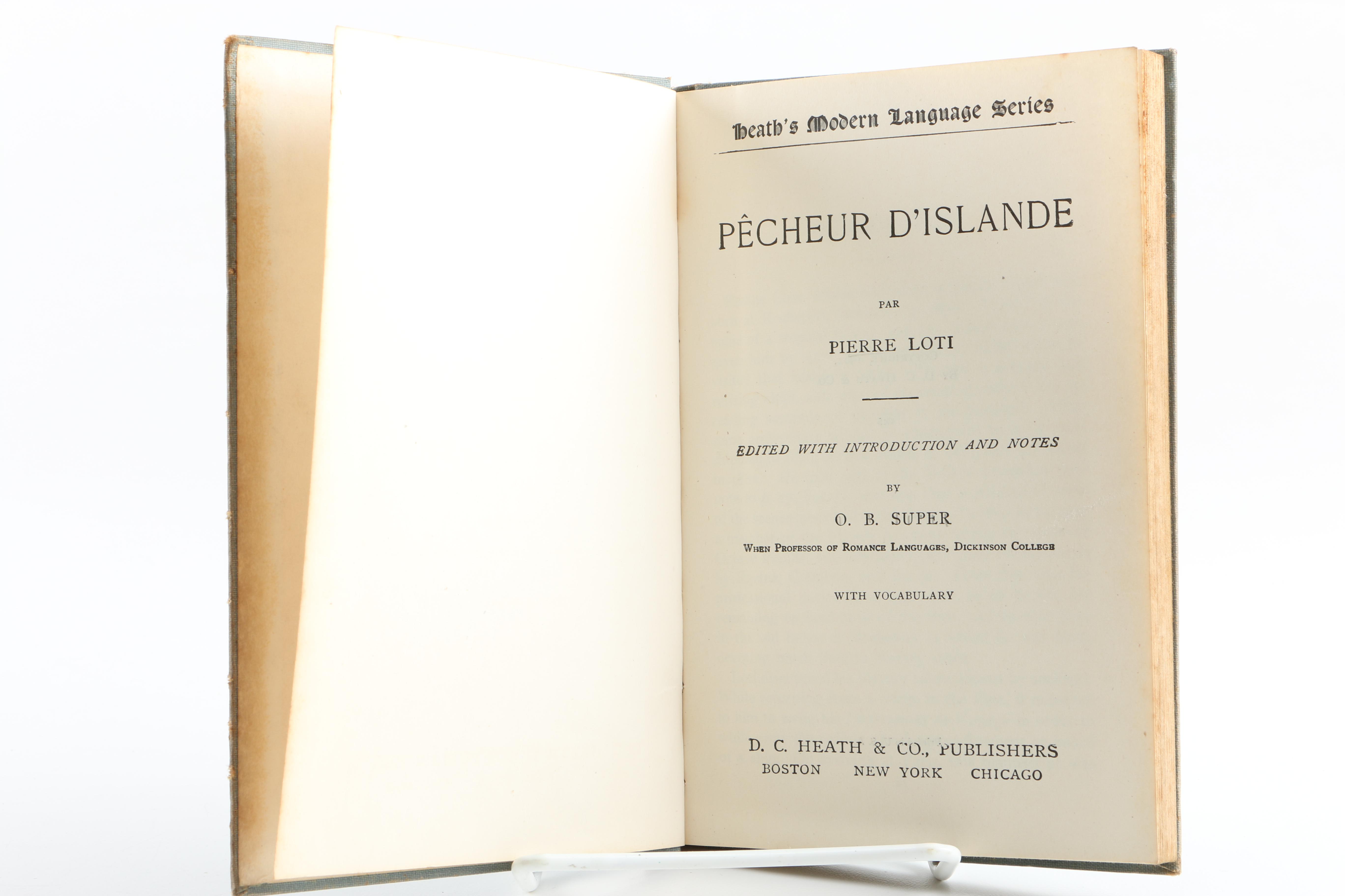 Assorted Vintage and Antique Fiction Books