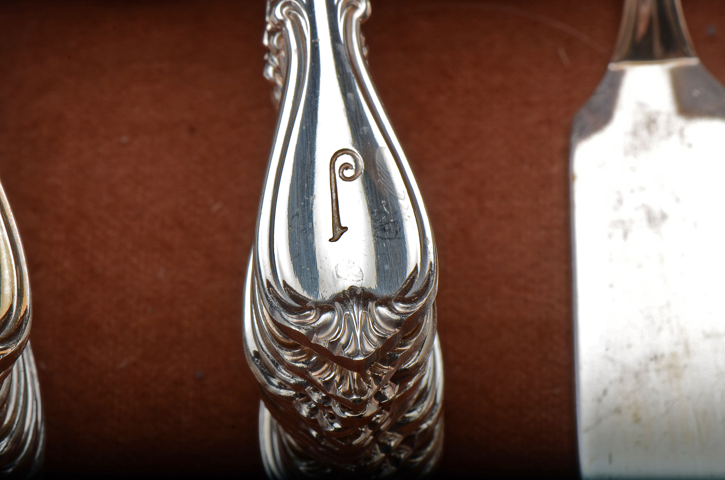 Vintage Wm. Rogers Mfg. Co. Silver Plate "Memory" Flatware Set