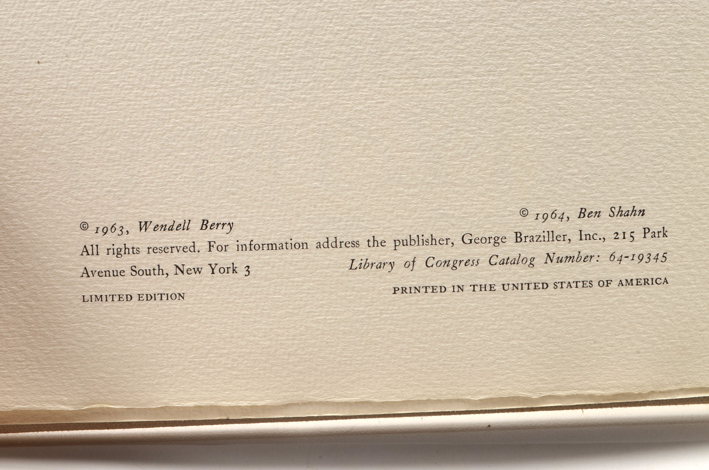 Signed "November Twenty Six Nineteen Hundred Sixty-Three"