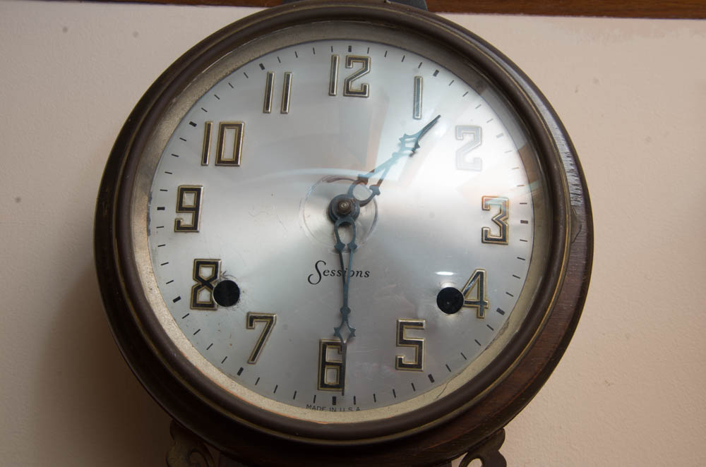 1930s Sessions Banjo Clock