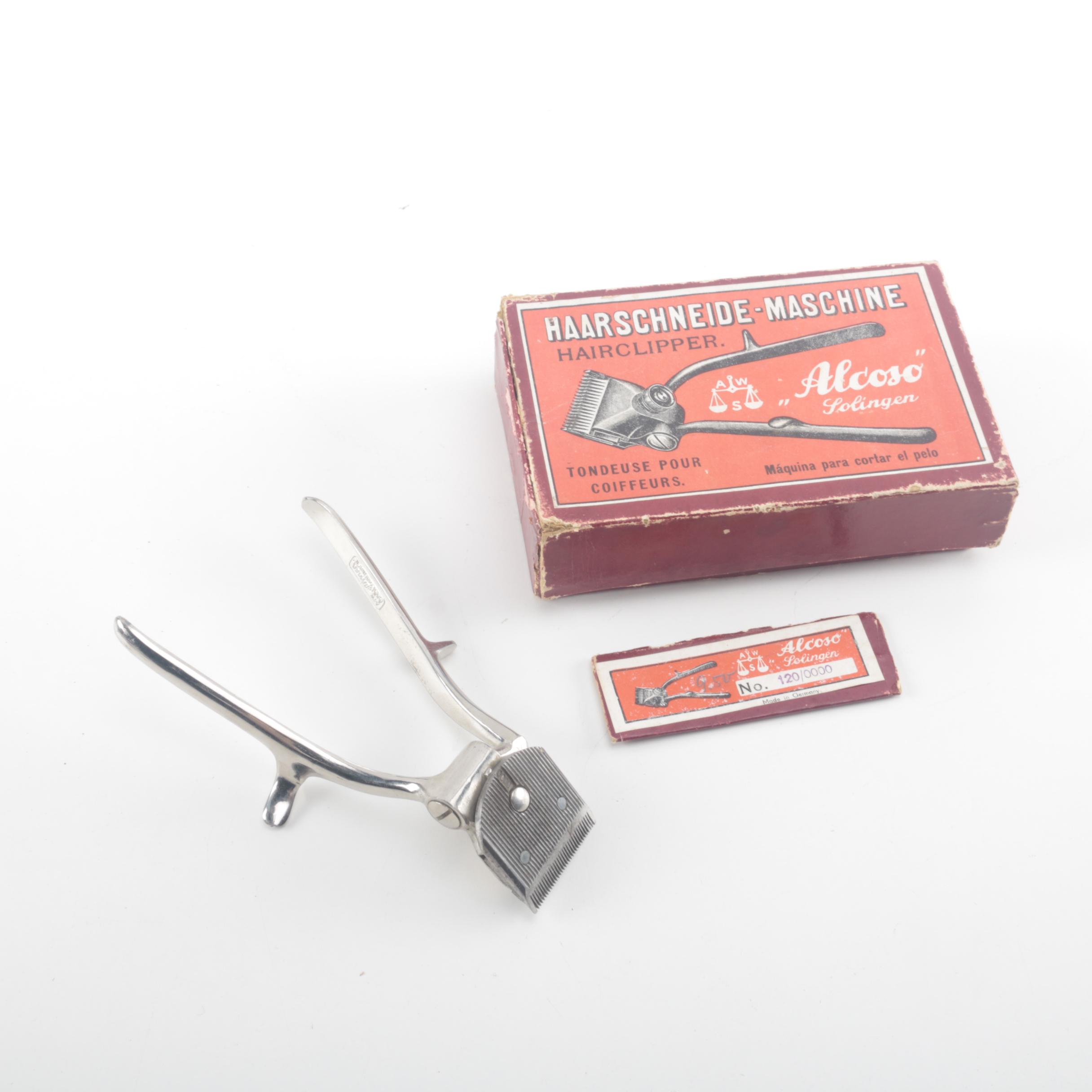 Alcoso Solingen Vintage Hair Clippers