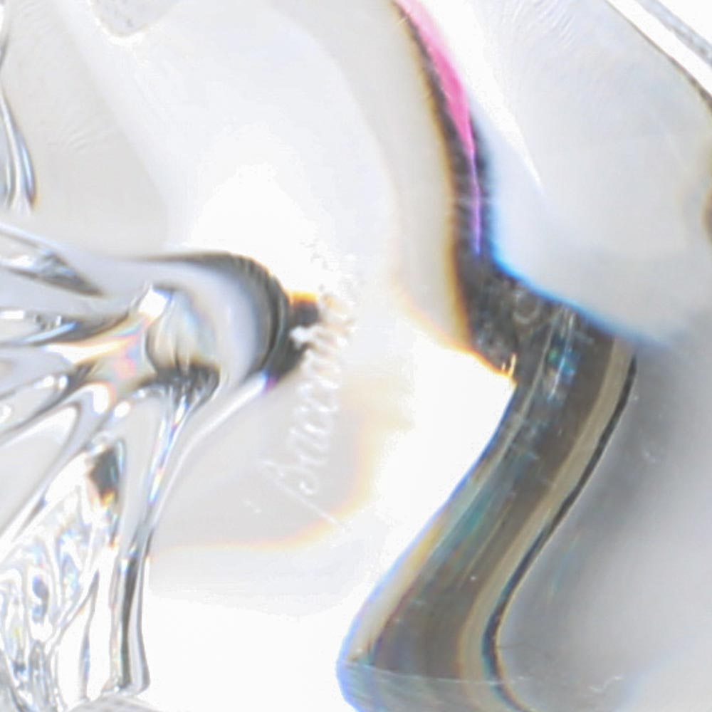 Baccarat Crystal "Loving Doves" Figurine