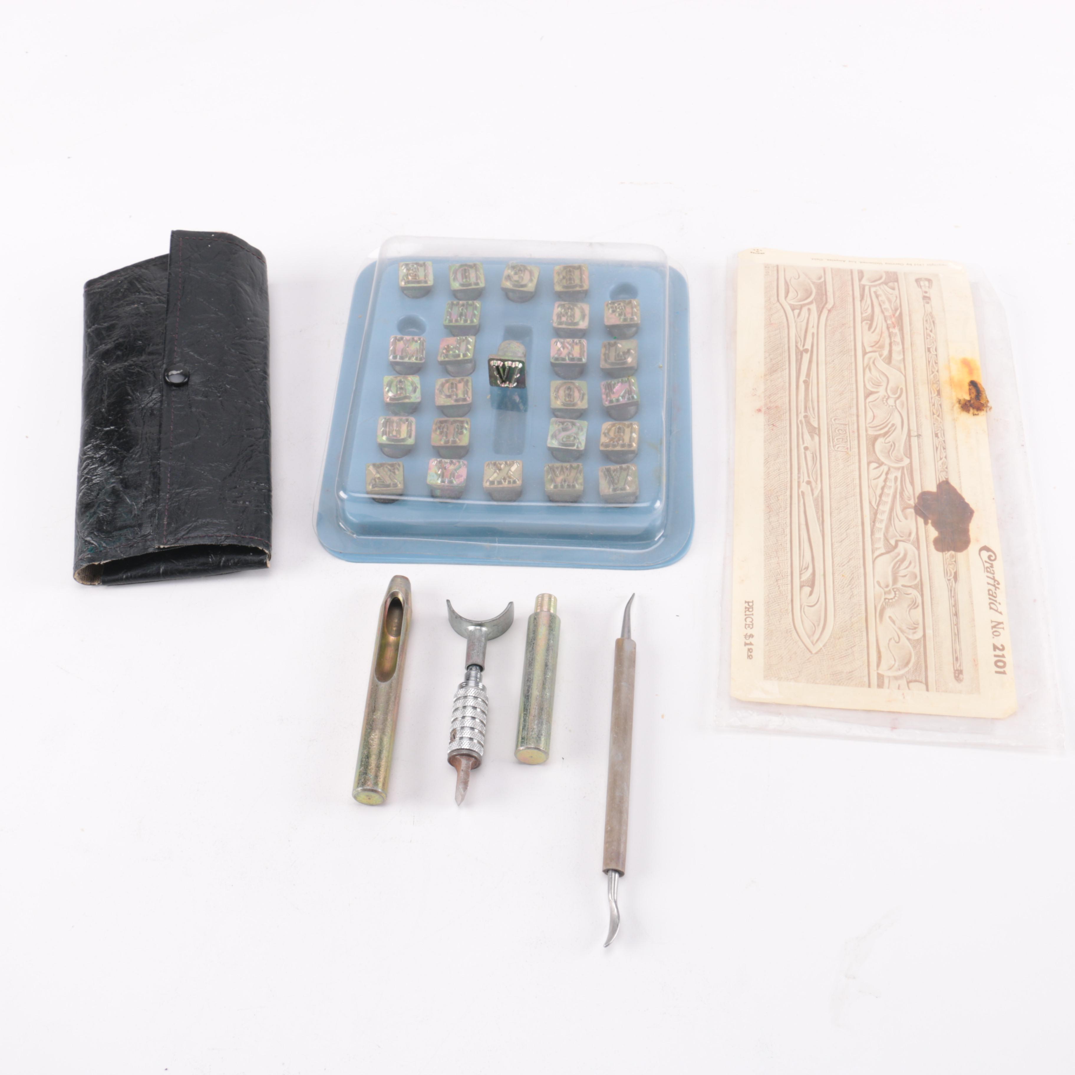 Leather Stamping Kit and Tools