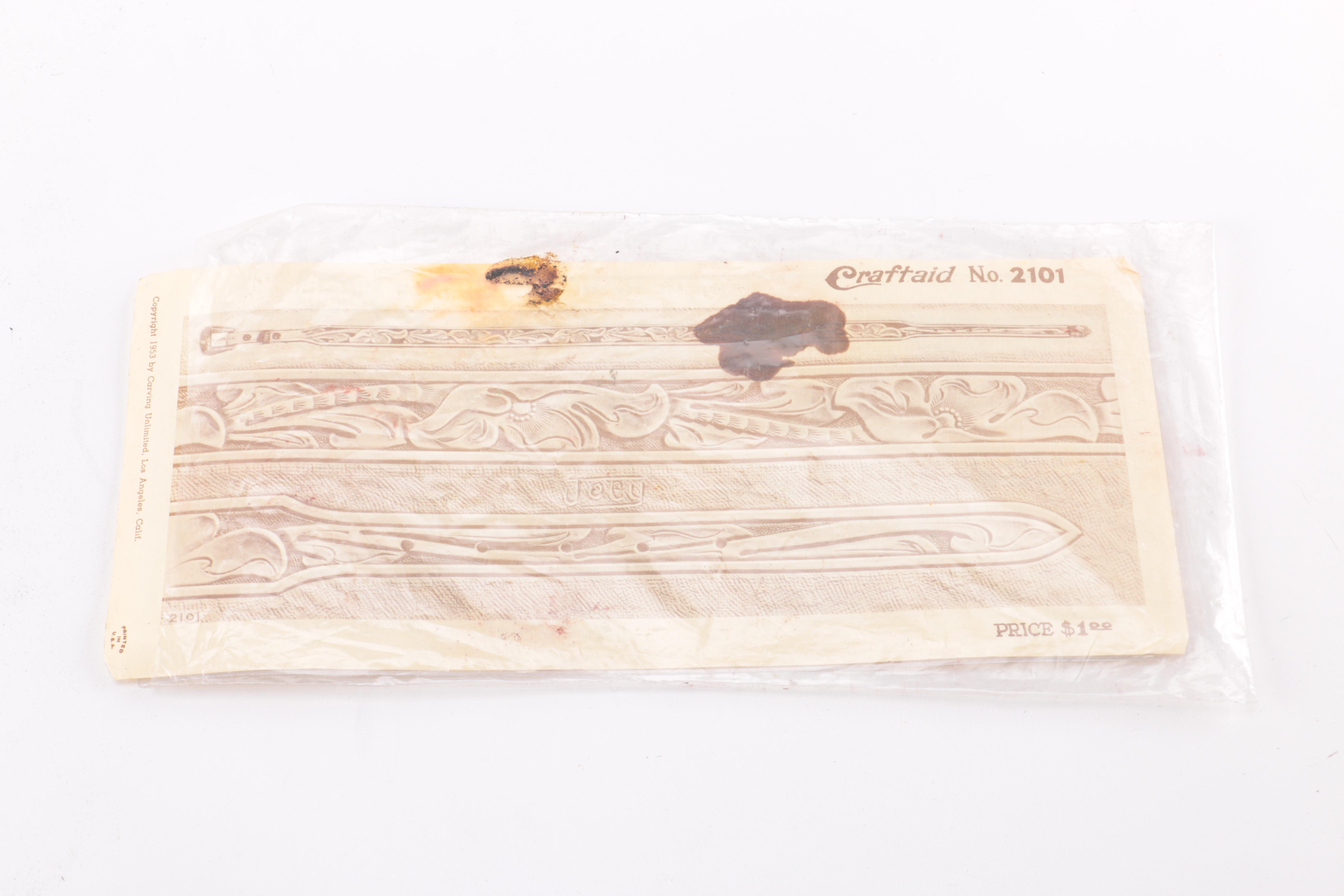 Leather Stamping Kit and Tools