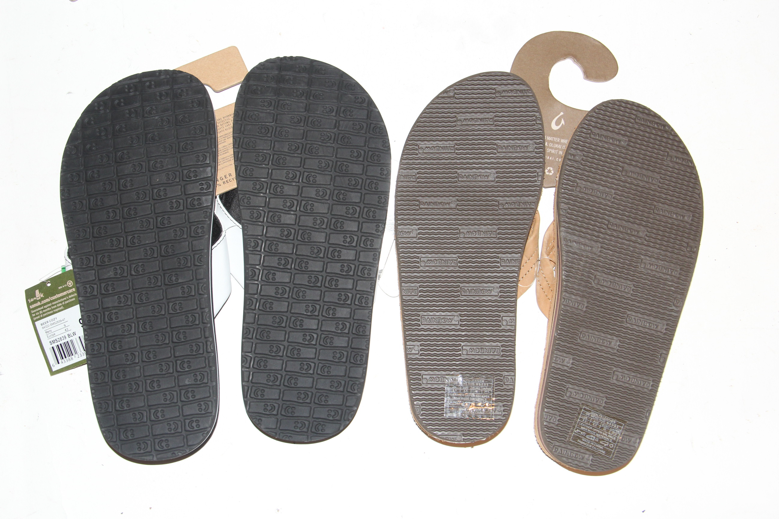 Men's Olukai, Reef and Sanuk Sandals