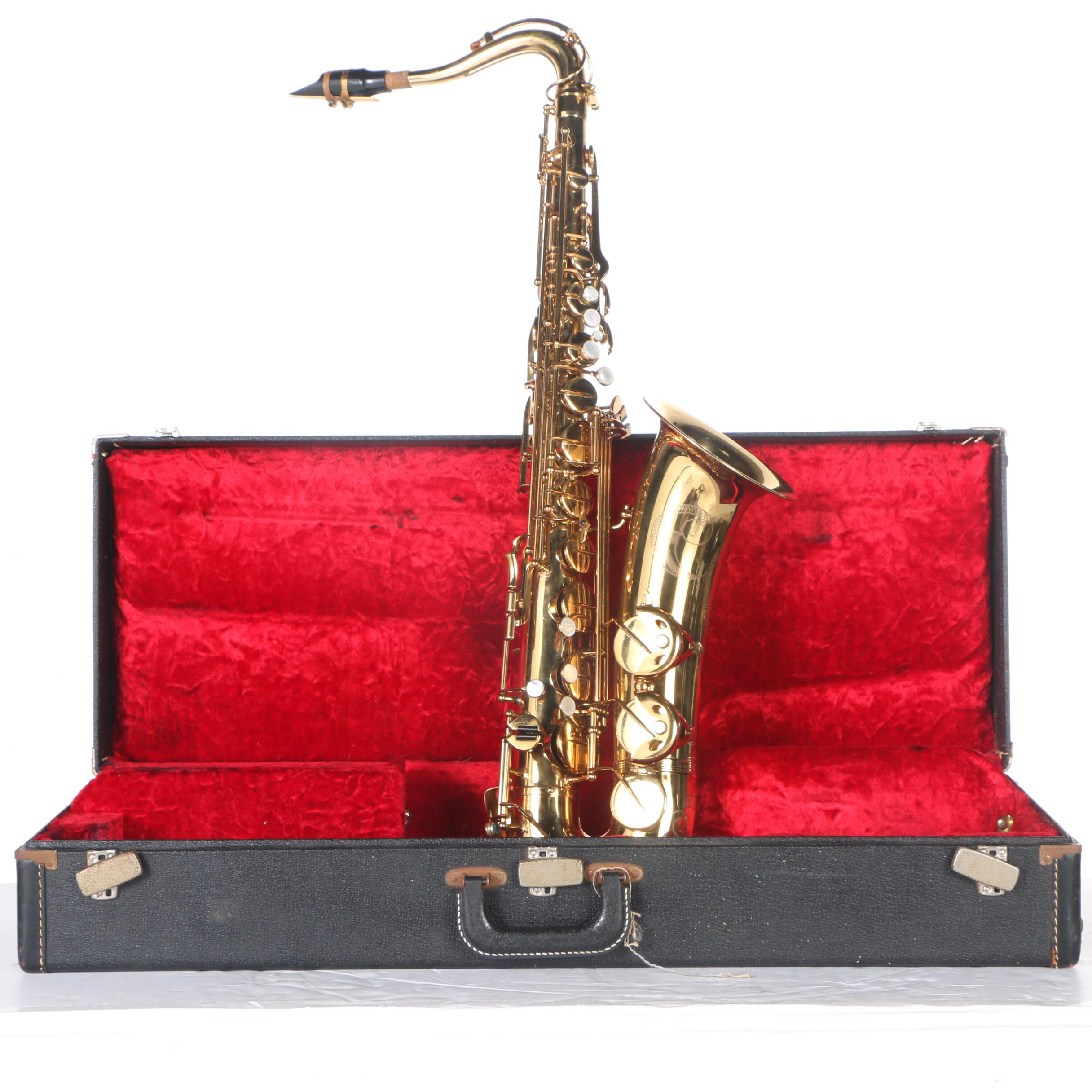 Vintage Vito Tenor Saxophone and Case