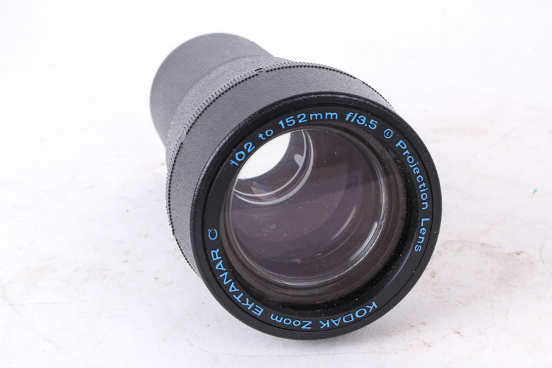 Kodak Projection Lens and Slide Trays