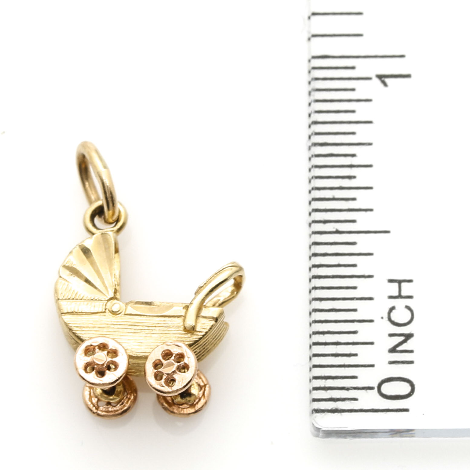 14K Yellow Gold Charm and Pendant
