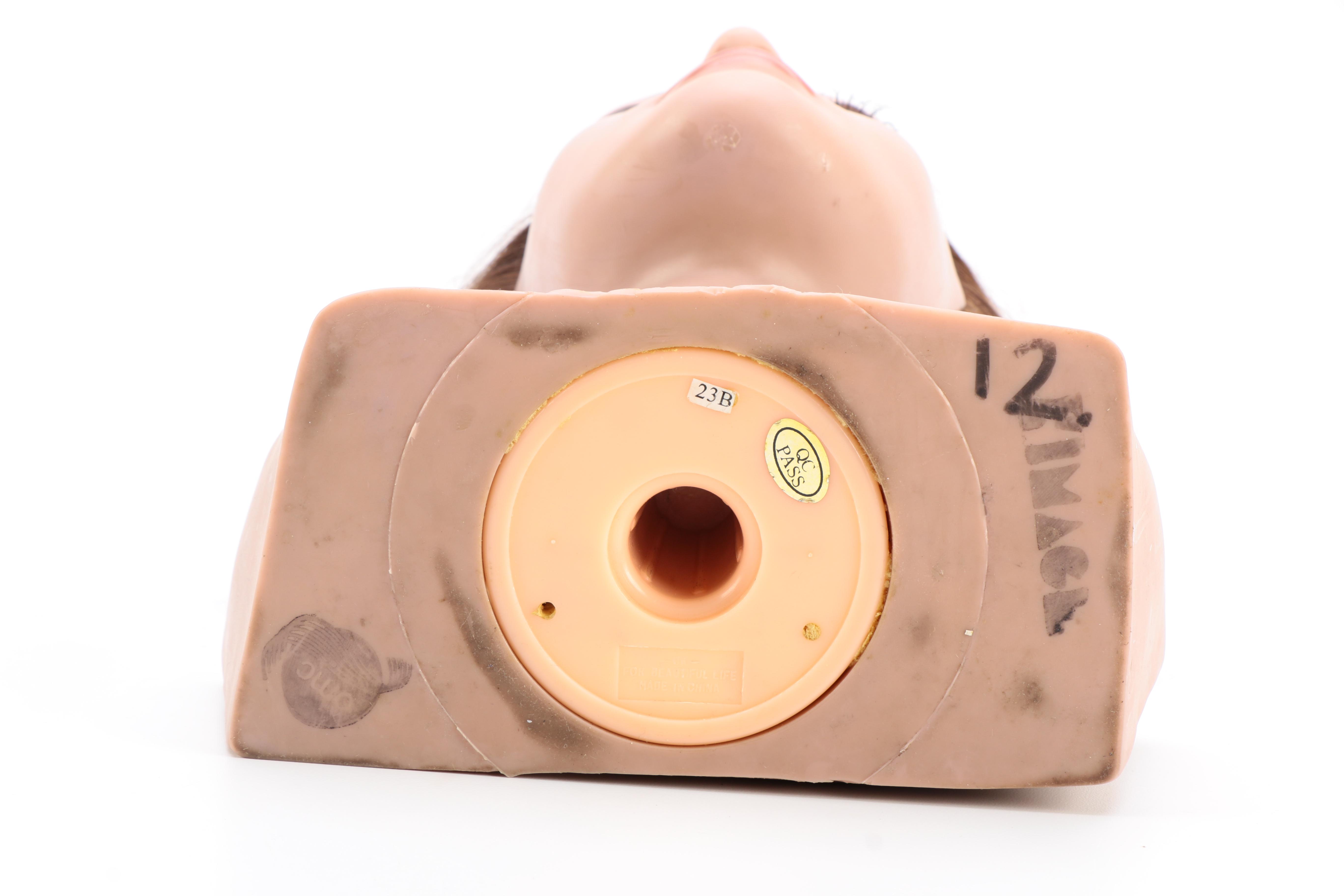 Plastic Mannequin Bust