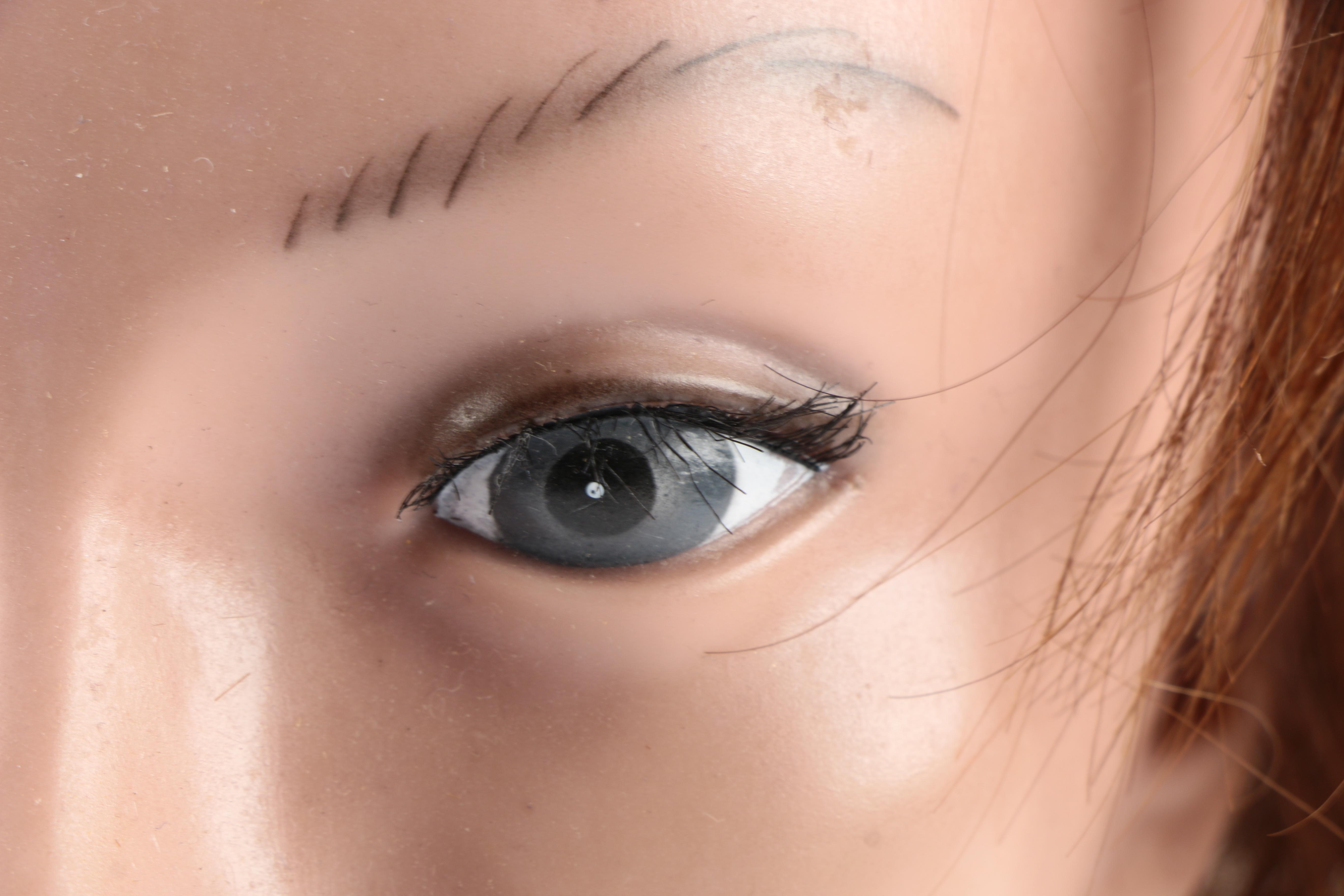 Plastic Mannequin Bust