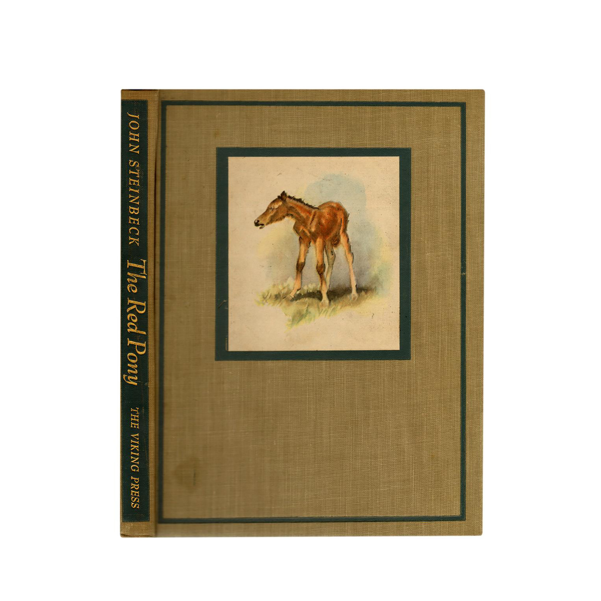 1945 First Illustrated Edition "The Red Pony" by John Steinbeck
