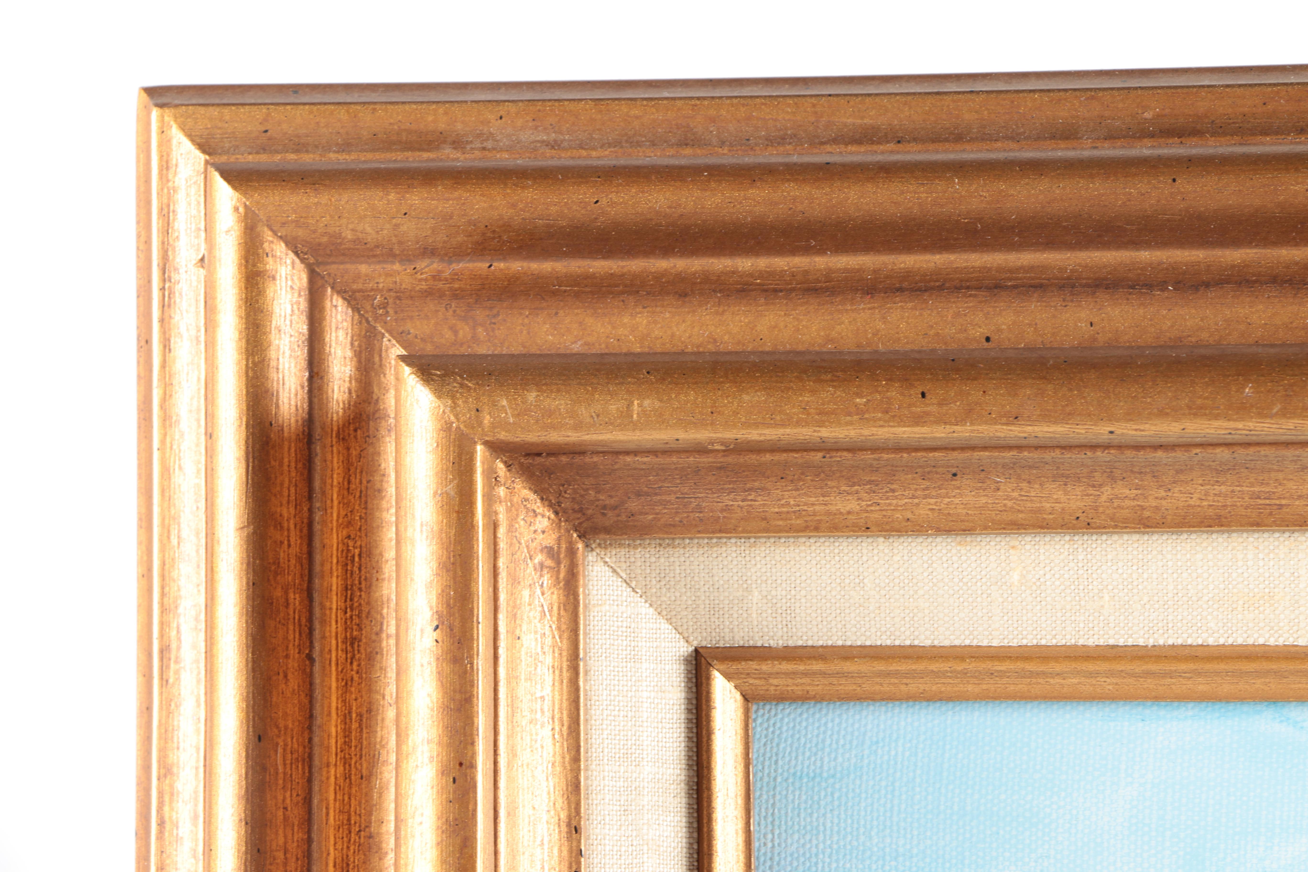 Ann Varner Vintage Oil Painting on Canvas of a Landscape