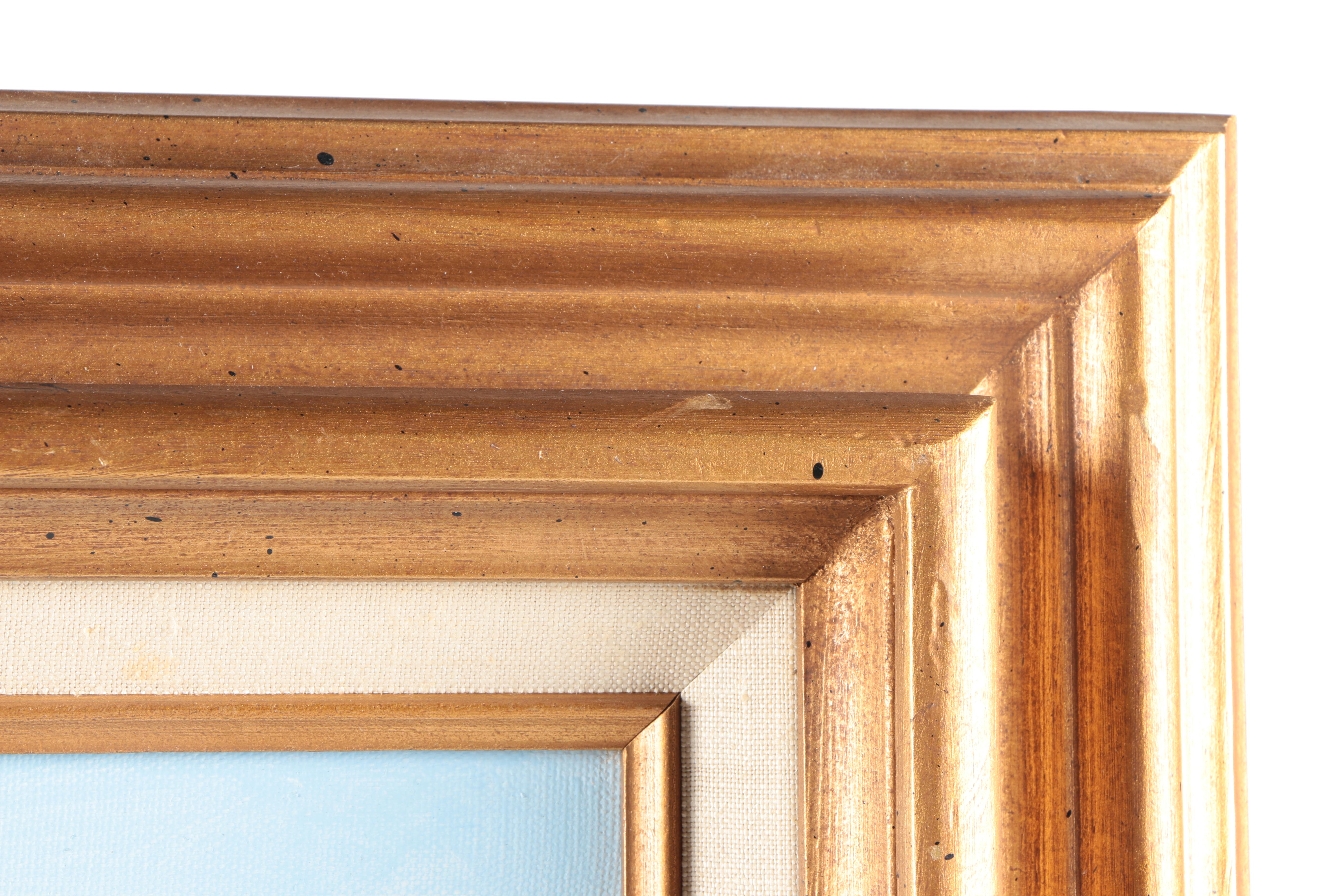 Ann Varner Vintage Oil Painting on Canvas of a Landscape