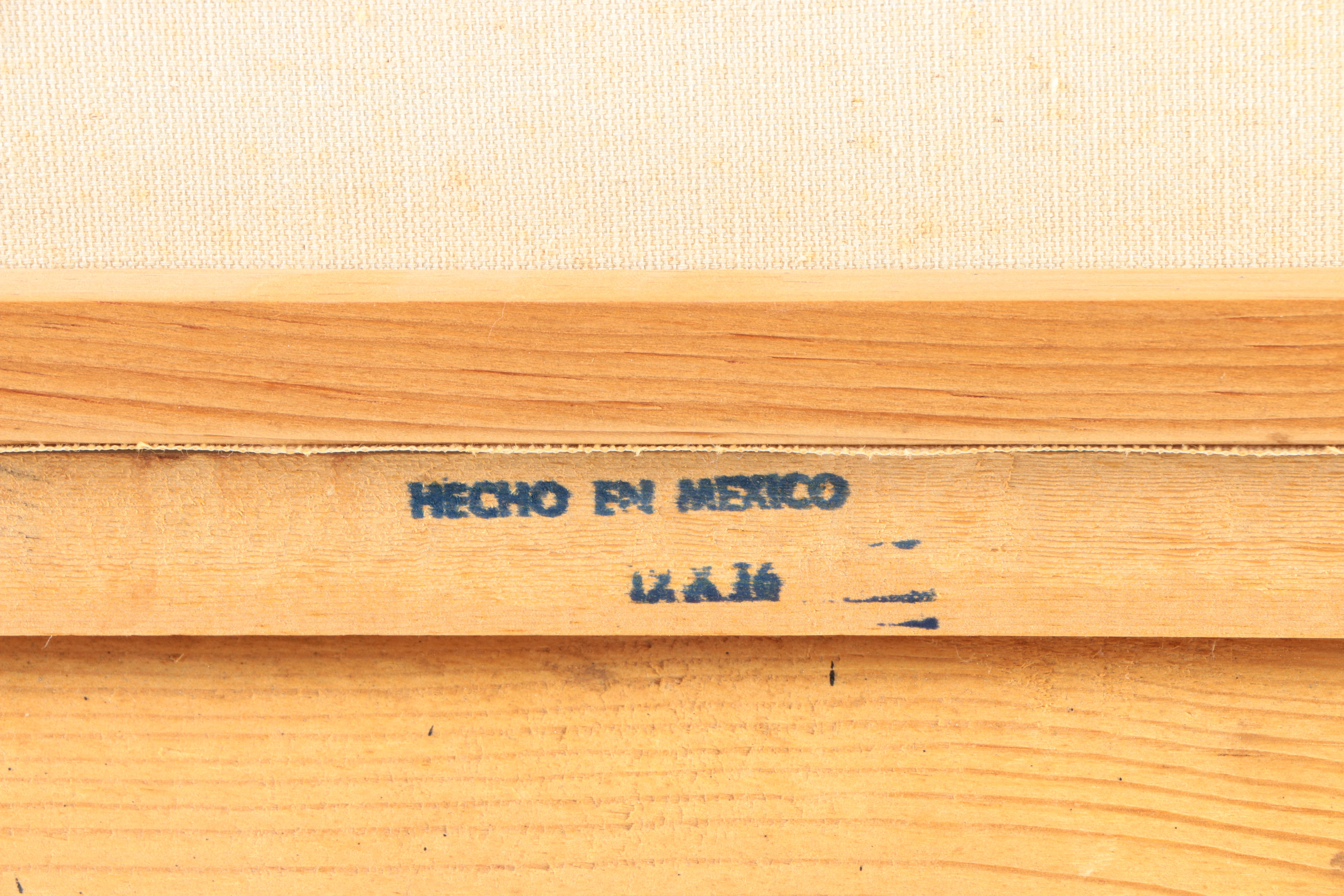 Ann Varner Vintage Oil Painting on Canvas of a Landscape