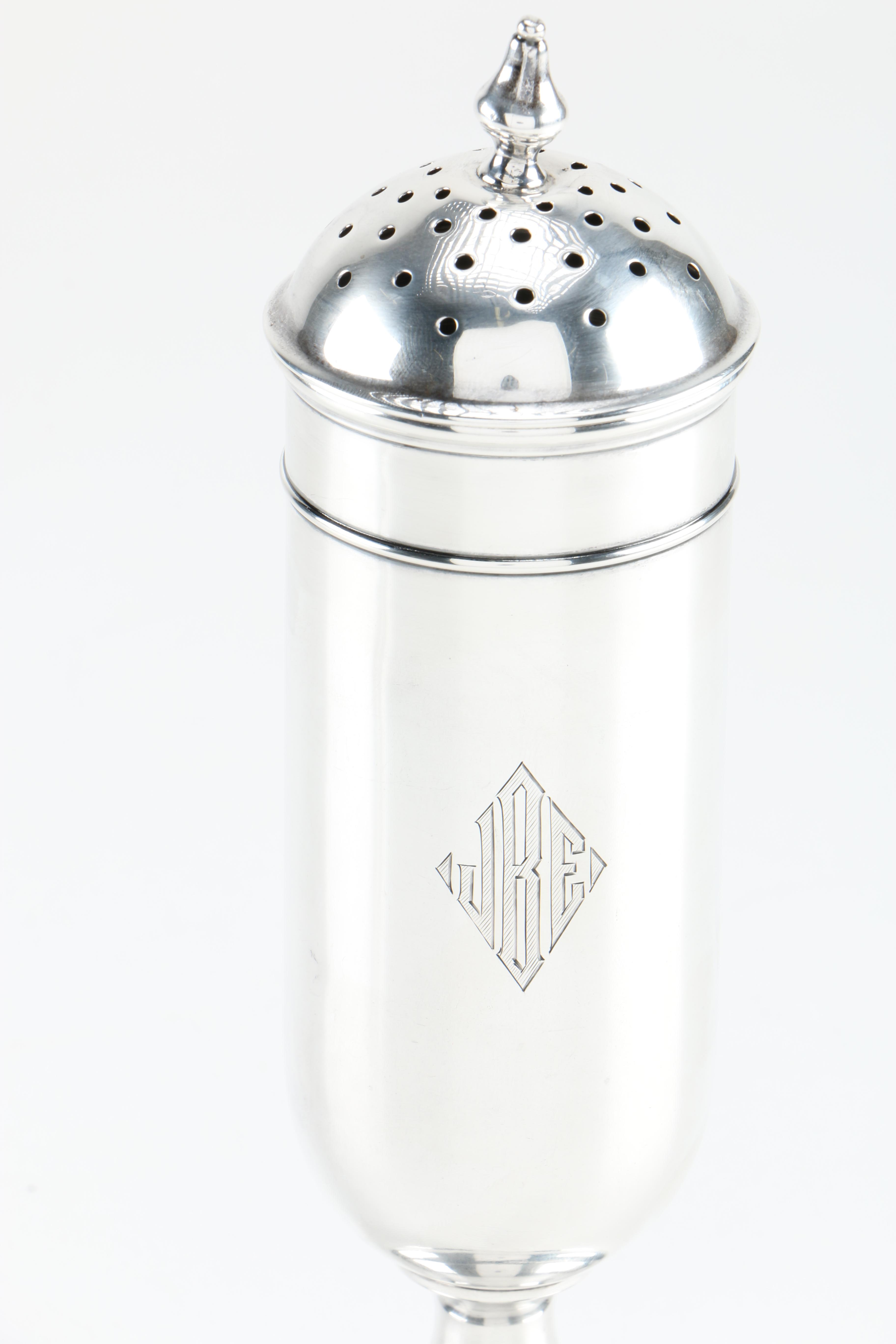 Watson Company Sterling Silver Creamer and Sugar Shaker