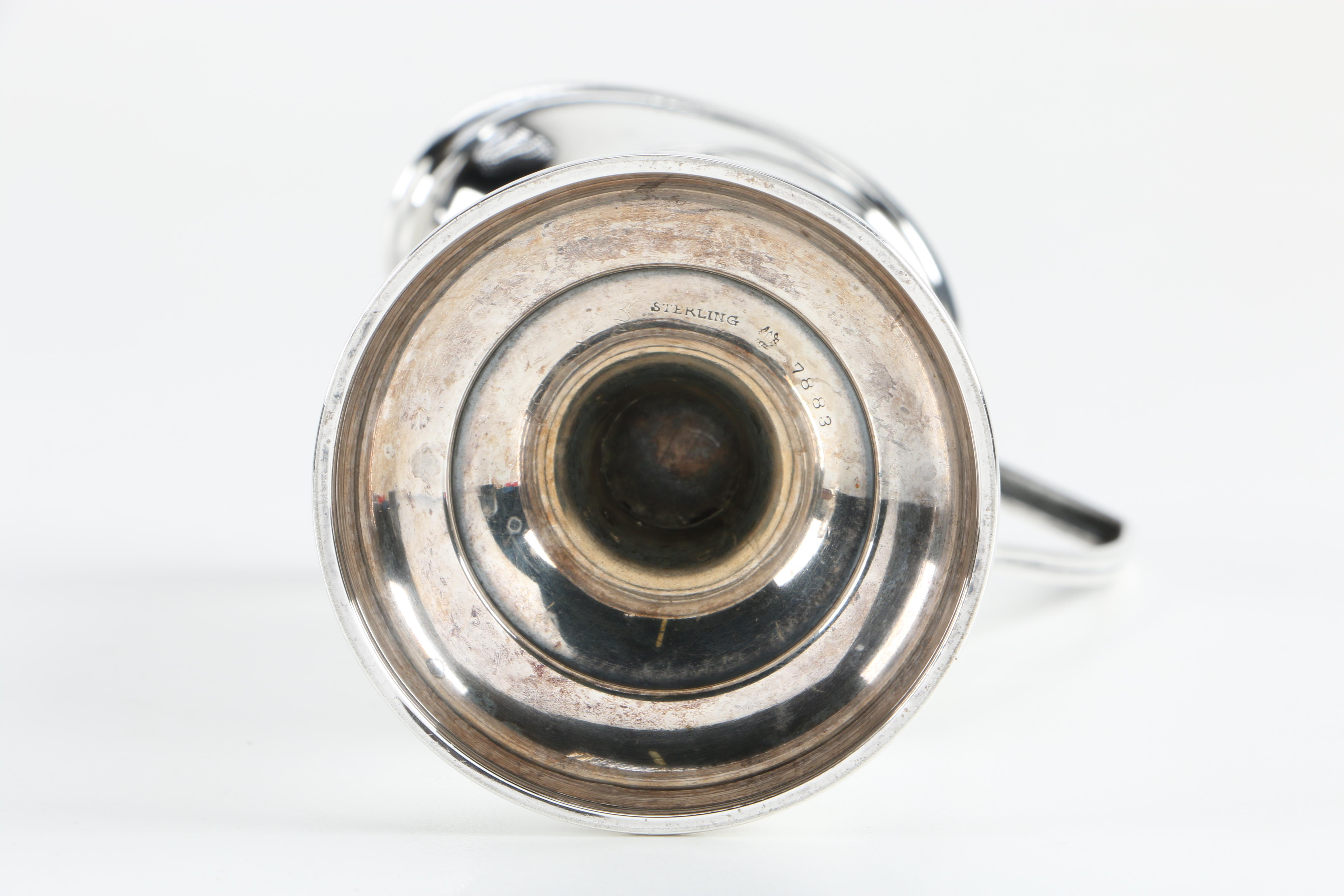 Watson Company Sterling Silver Creamer and Sugar Shaker