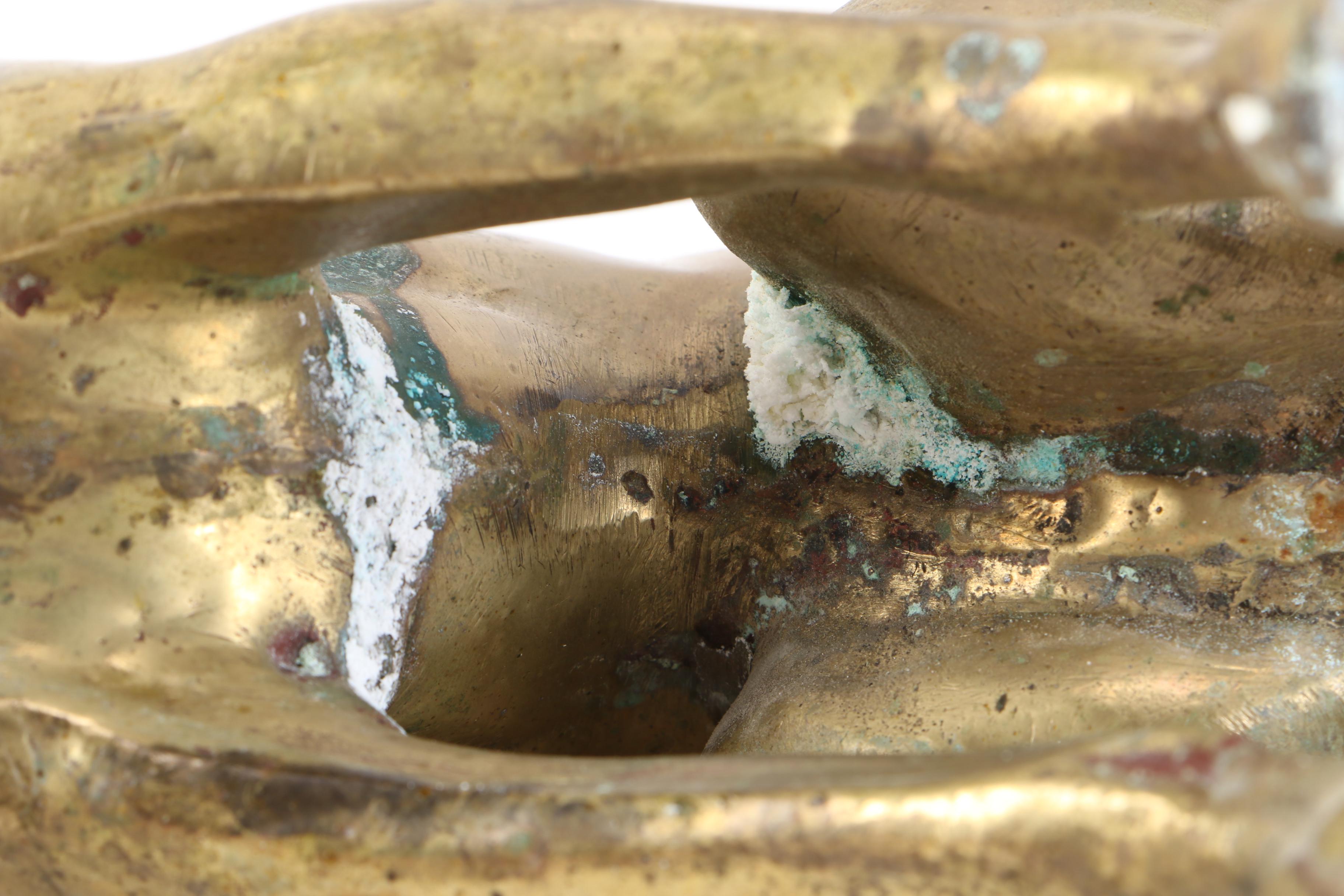 Brass Greyhound Figurine