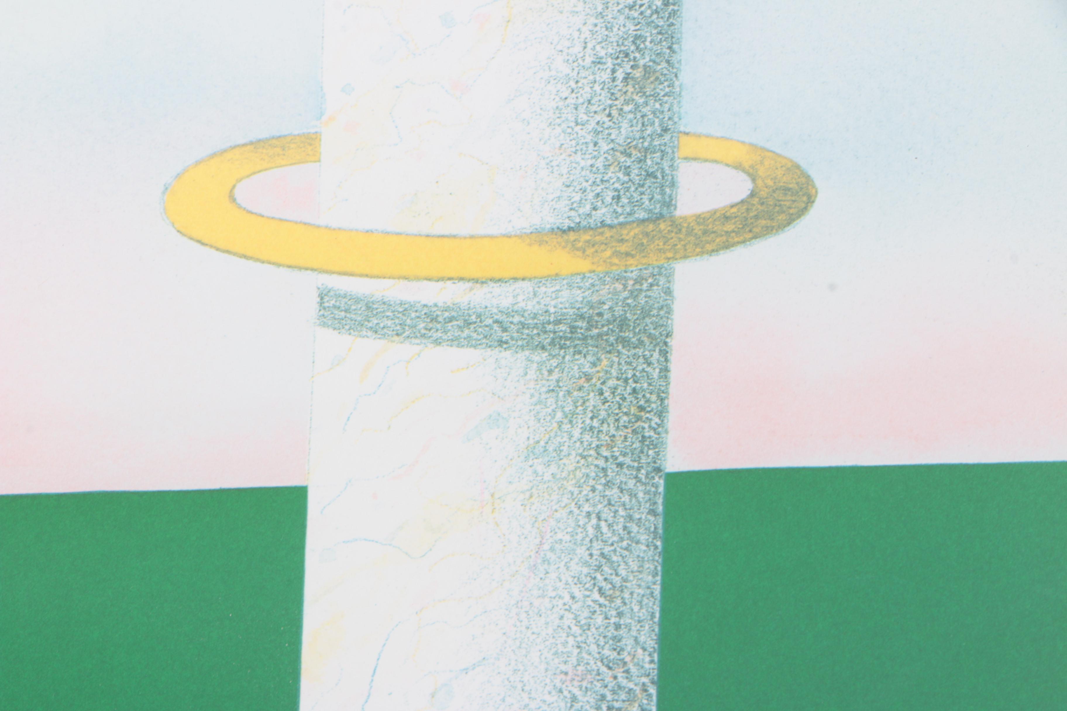 Milton Glaser Limited Edition Offset Lithograph "1984 XIV Olympic Winter Games Sarajevo"