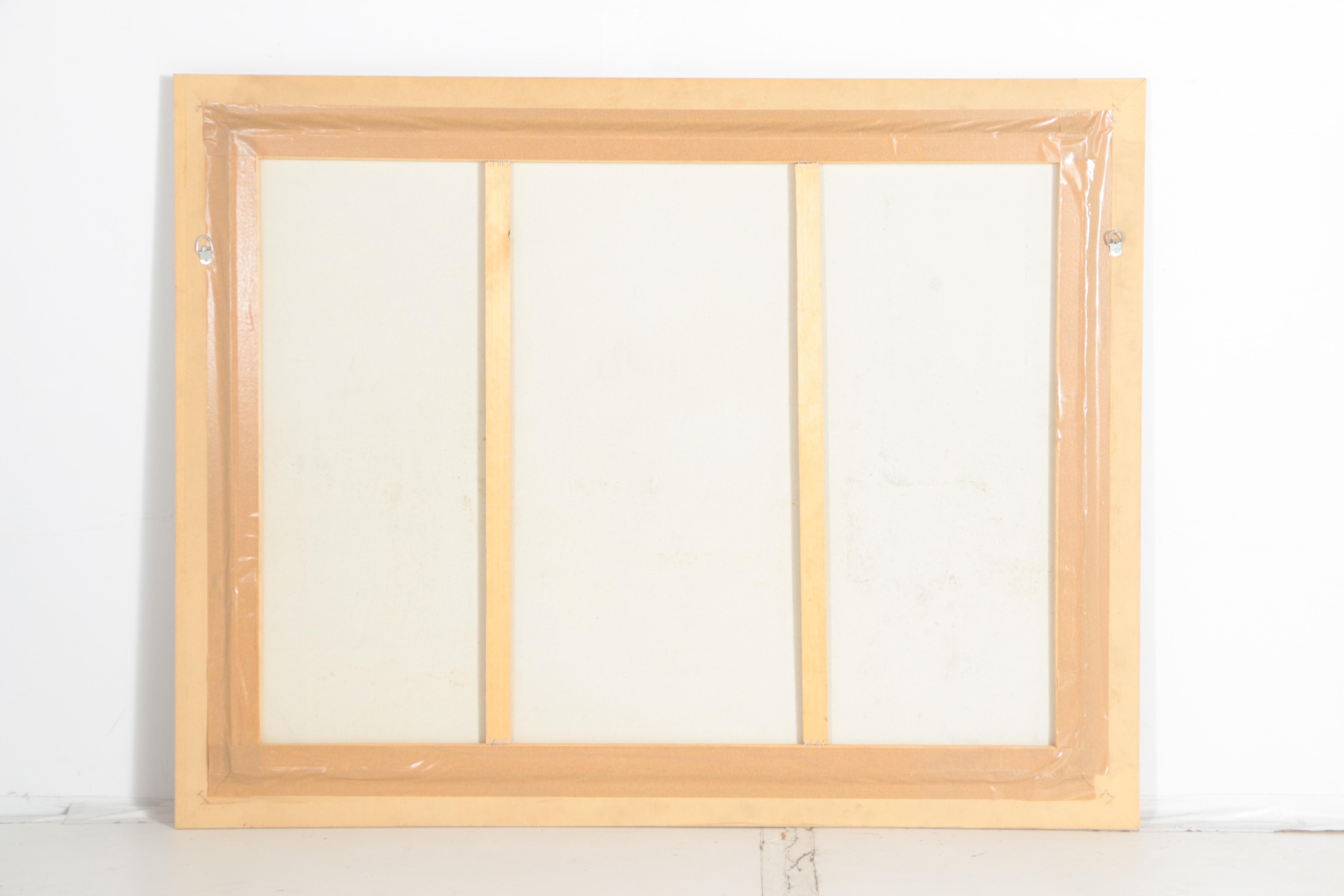 Richard Boren Oil Painting on Canvas of Mountainous Landscape