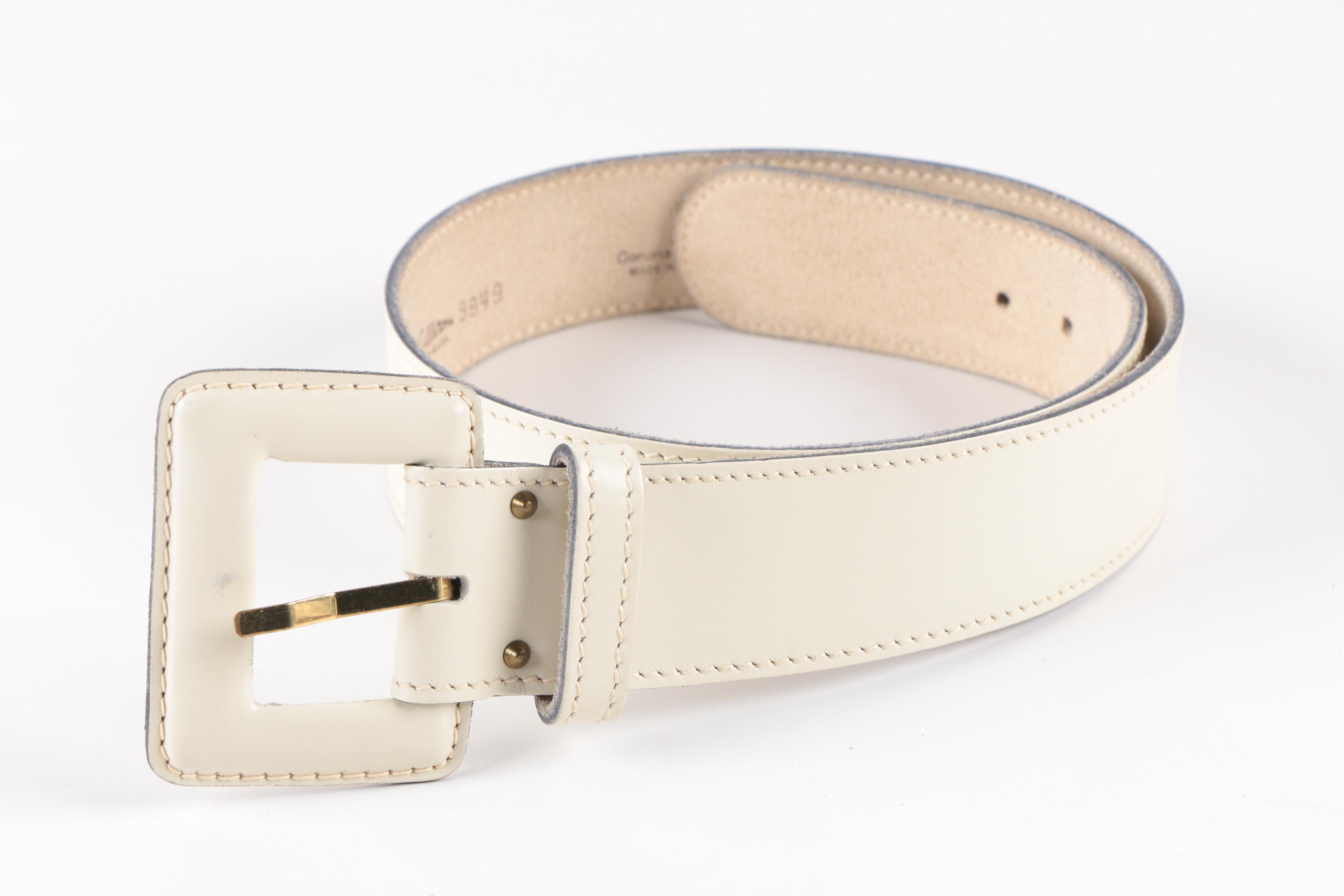 Leather Belts including Polo by Ralph Lauren, Carlisle and Ghurka