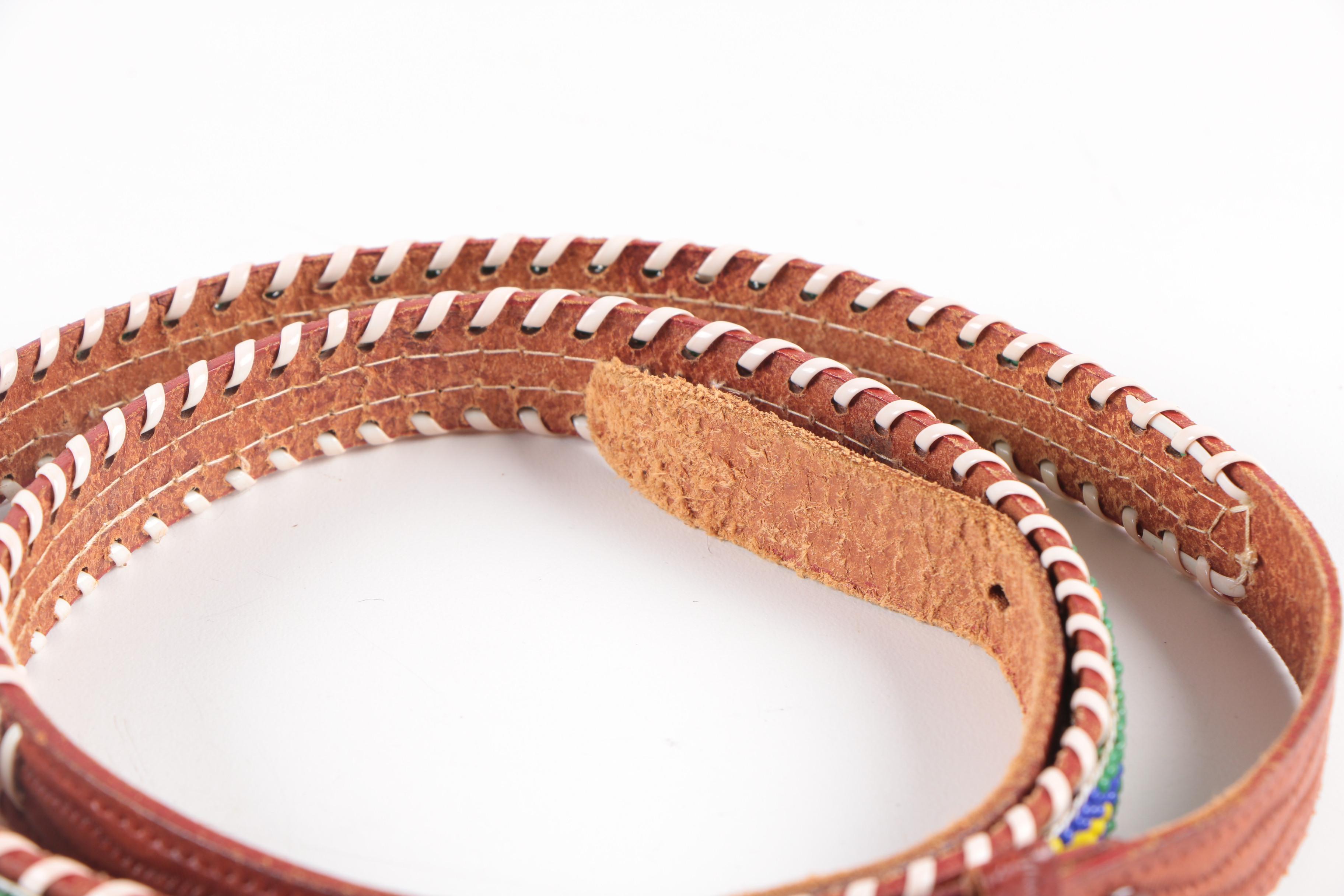 Leather Belts including Polo by Ralph Lauren, Carlisle and Ghurka