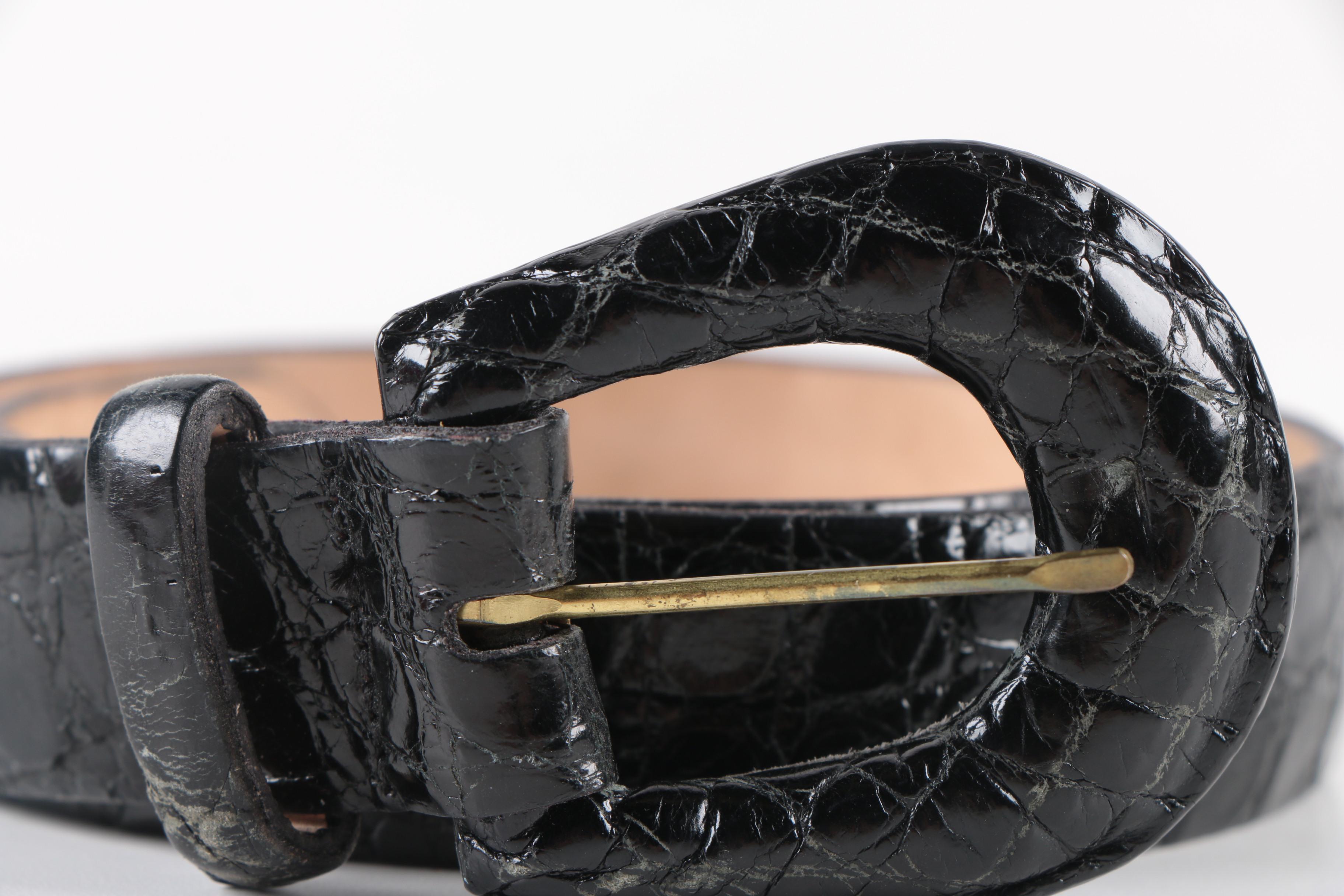 Leather Belts including Polo by Ralph Lauren, Carlisle and Ghurka